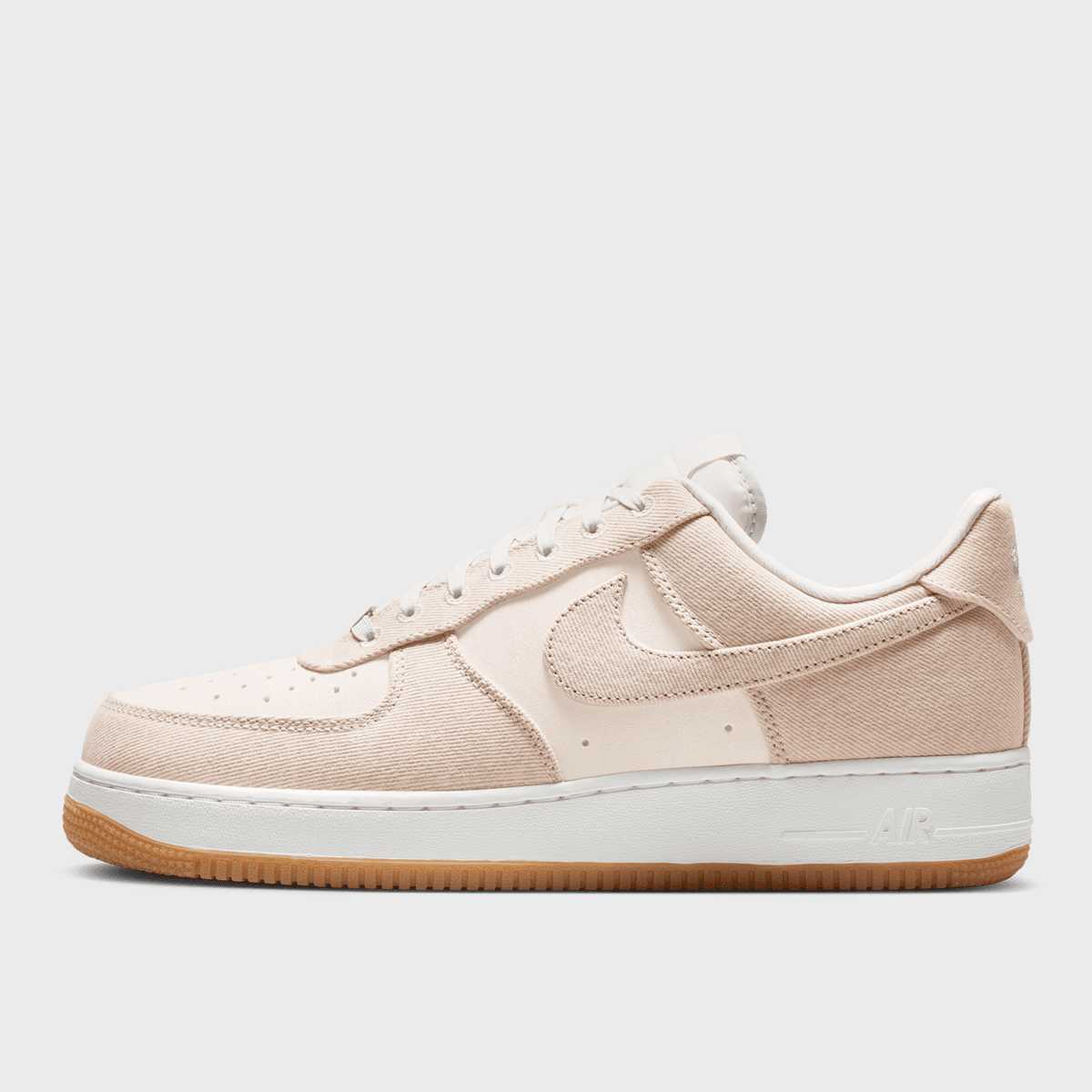 Nike Homem Bege Air Force 1 '07 Lv8 Denim