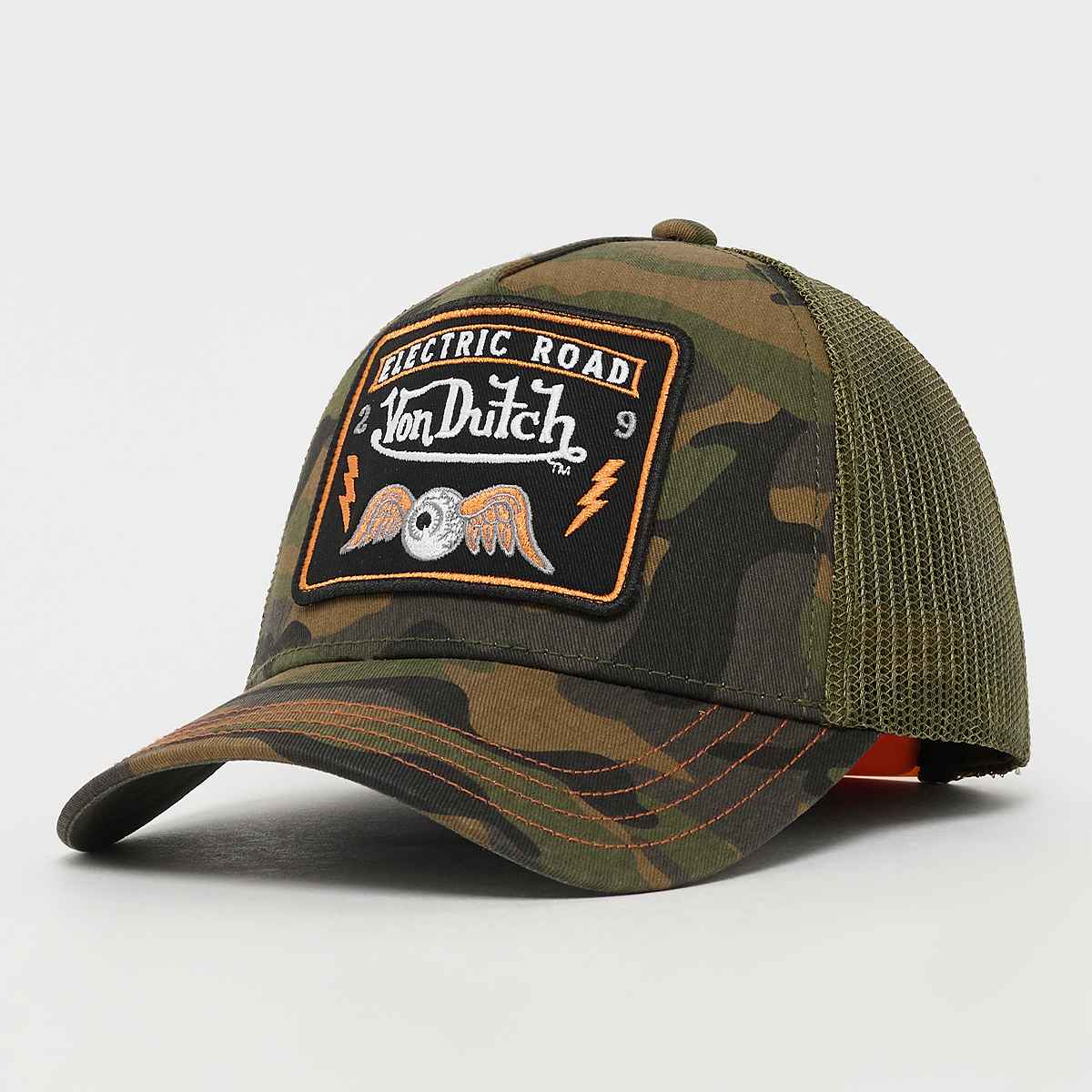 Baseball Cap With Mesh Back Electric Road