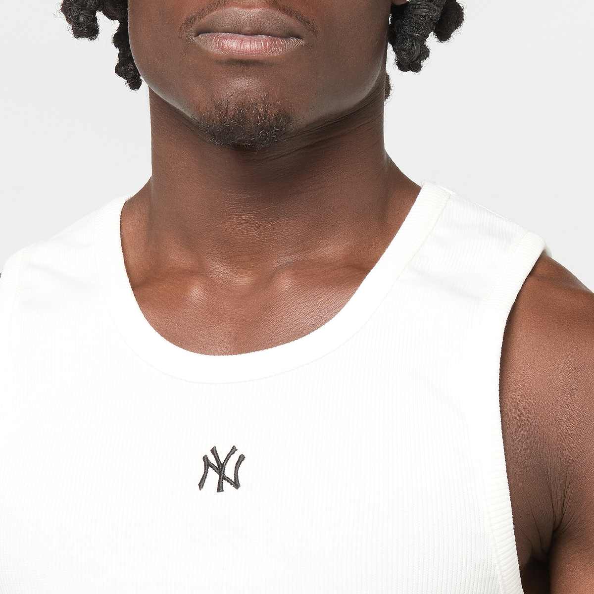 New Era Camiseta tirantes de hombre New York Yankees Blanco — photo 3