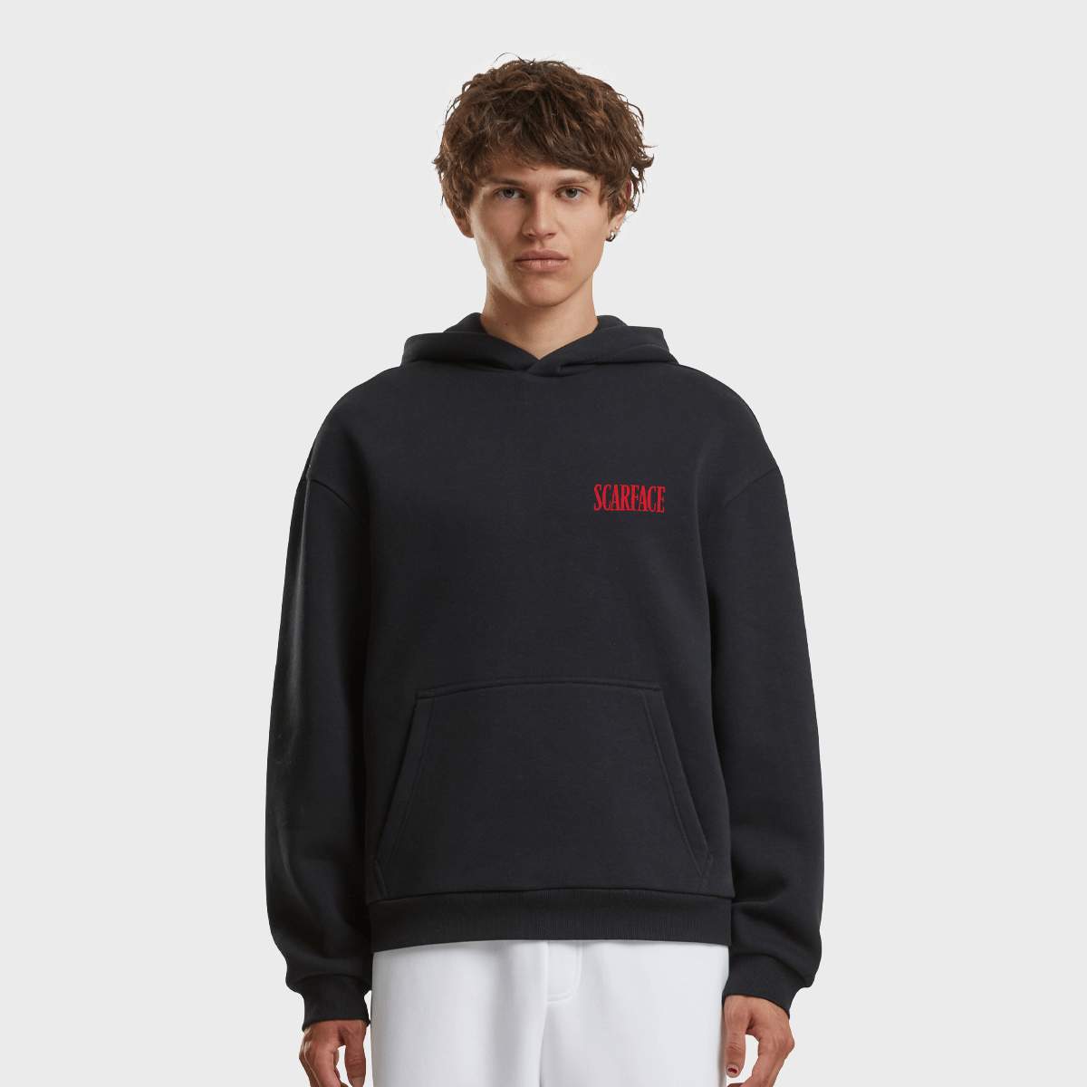 Mister Tee Scarface Poster Fluffy Hoodie — foto 2