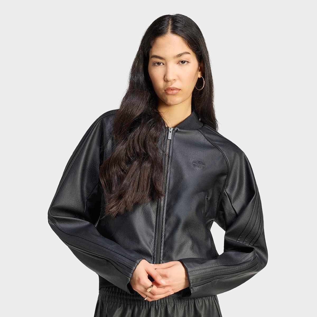 adidas Originals Pleather Superstar Tracktop