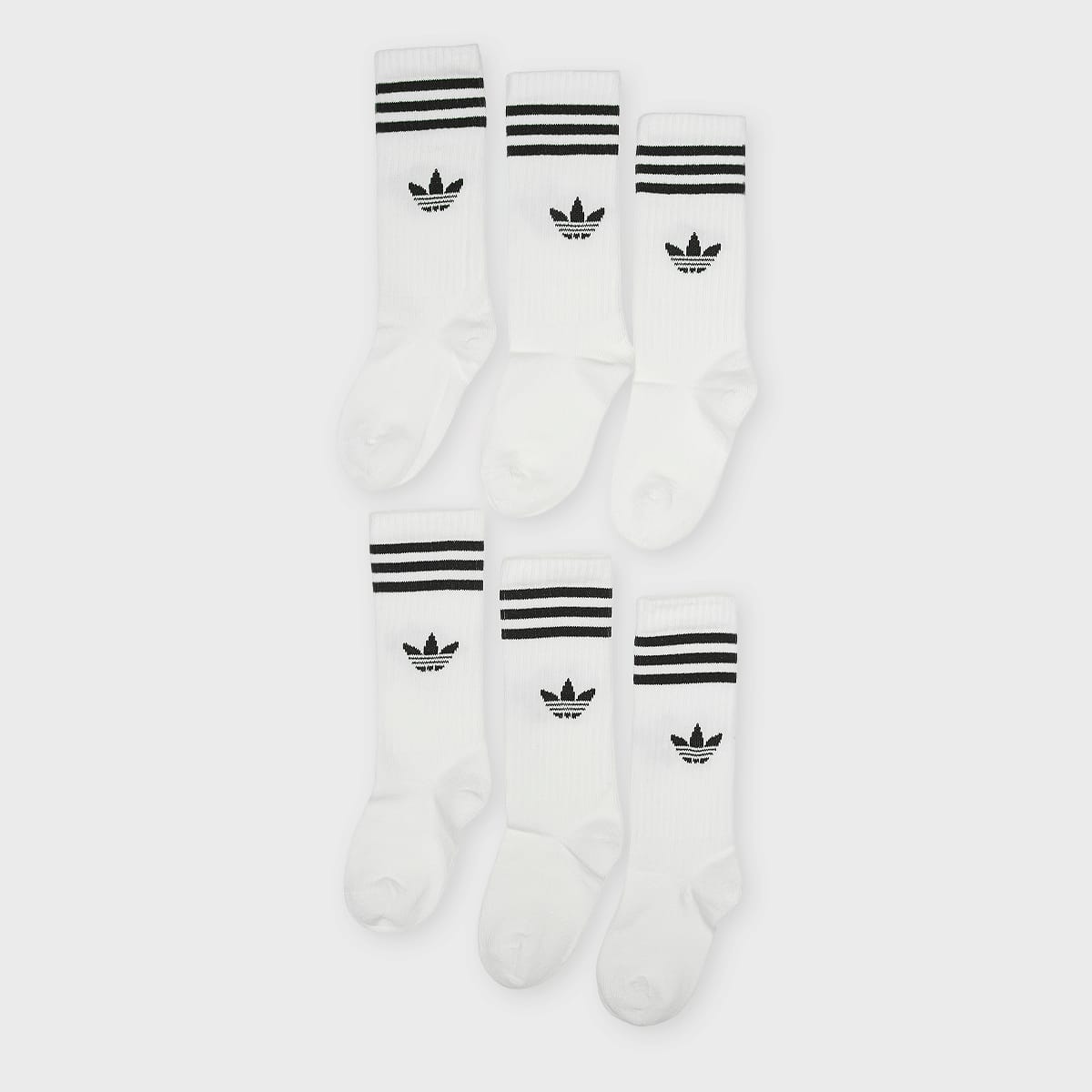 6 PACK - 3 Stripes Crew