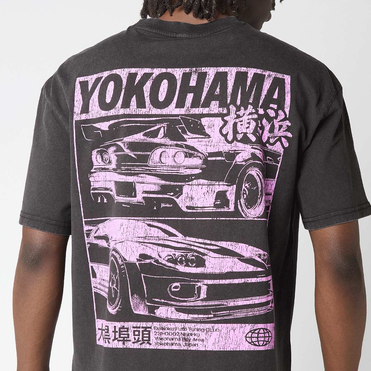 Mister Tee Yokohama Vintage Oversize Tee — foto 4