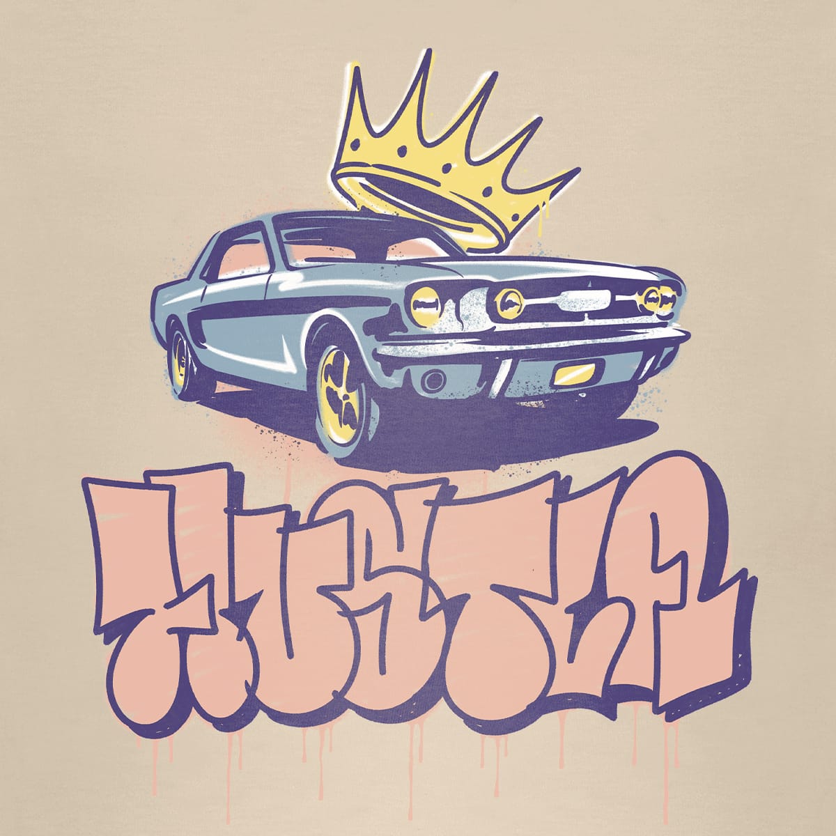 Mister Tee Crown Car Oversize Tee — foto 3