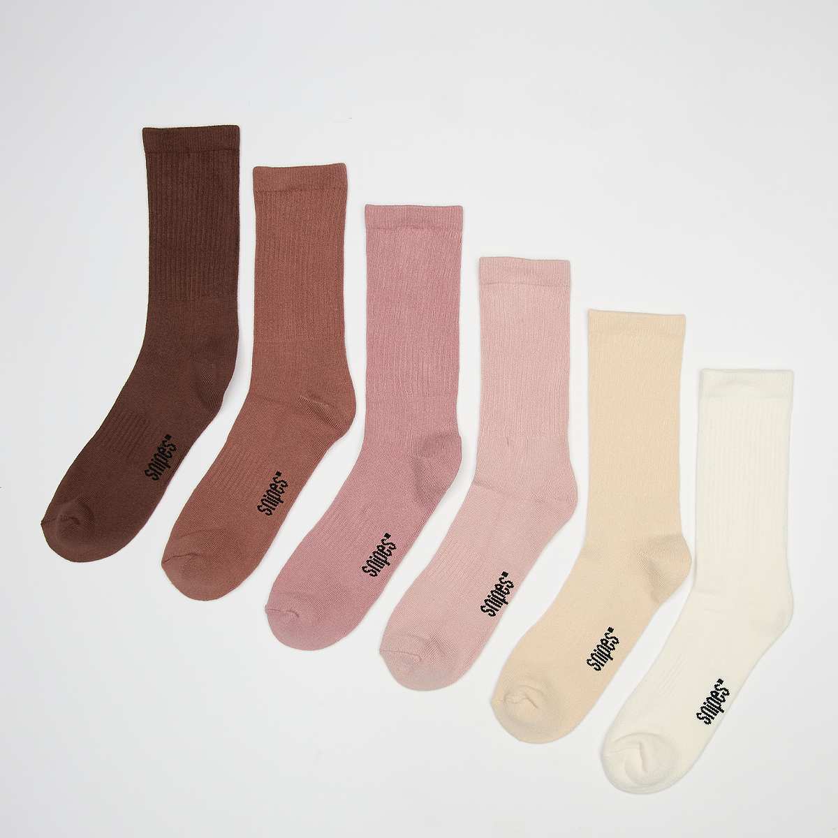 6 PACK - Crew Socks
