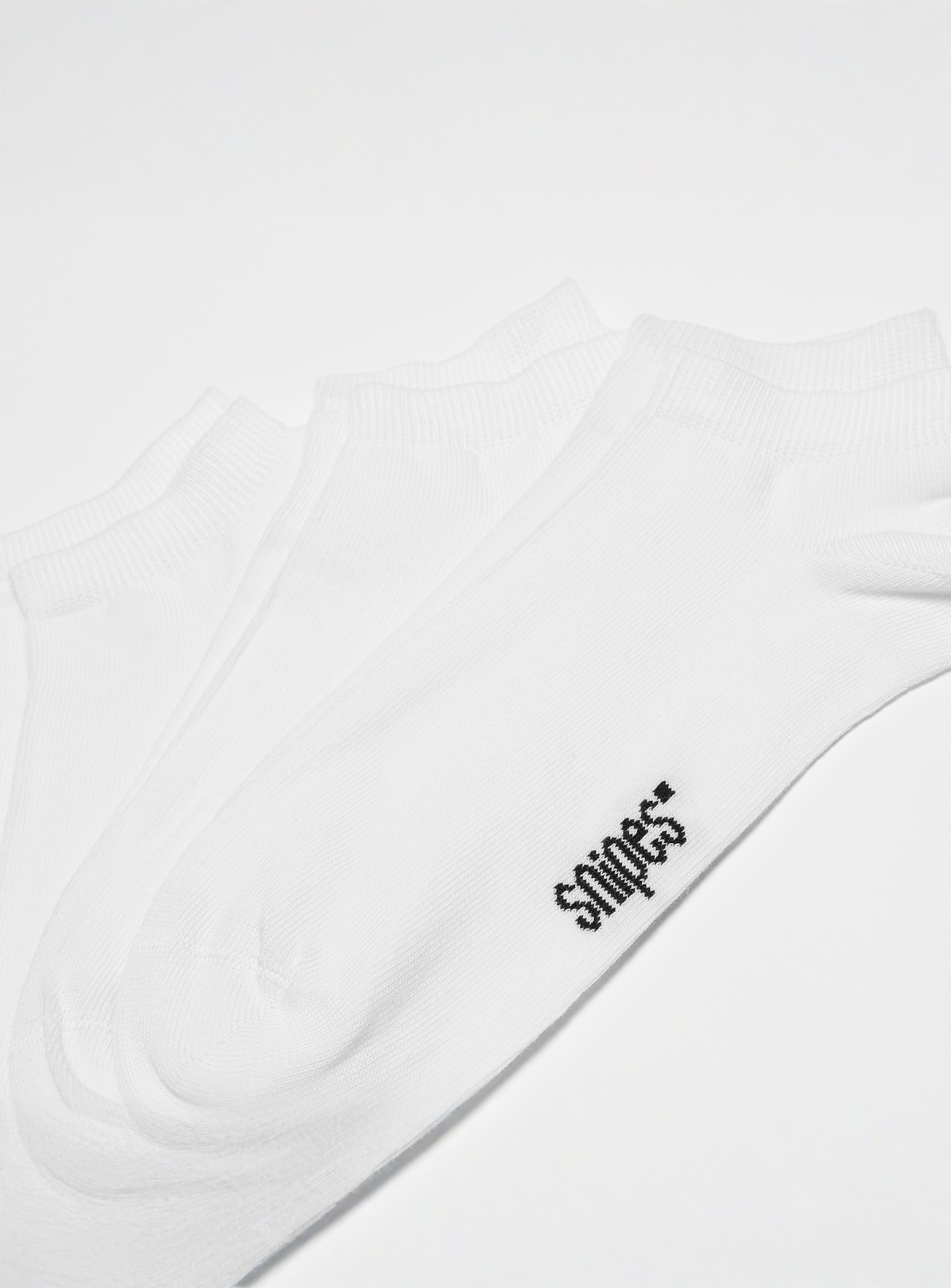 SNIPES, 3 PACK - No Show Socks, white, Image 2 of 2
