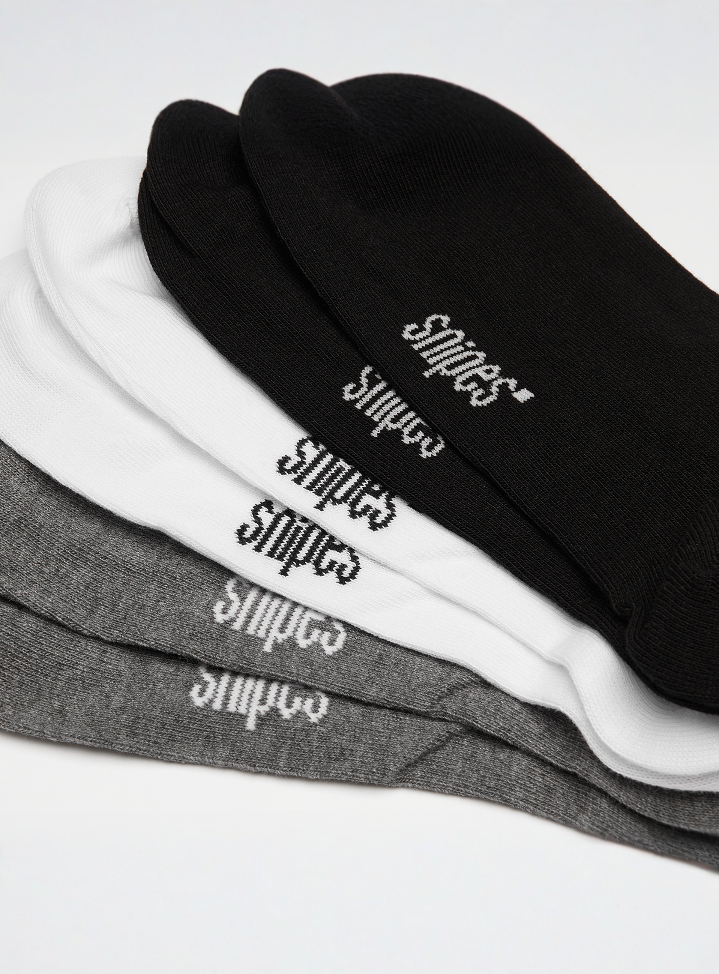 SNIPES, 3 PACK - No Show Socks, multi-colour, Image 2 of 2