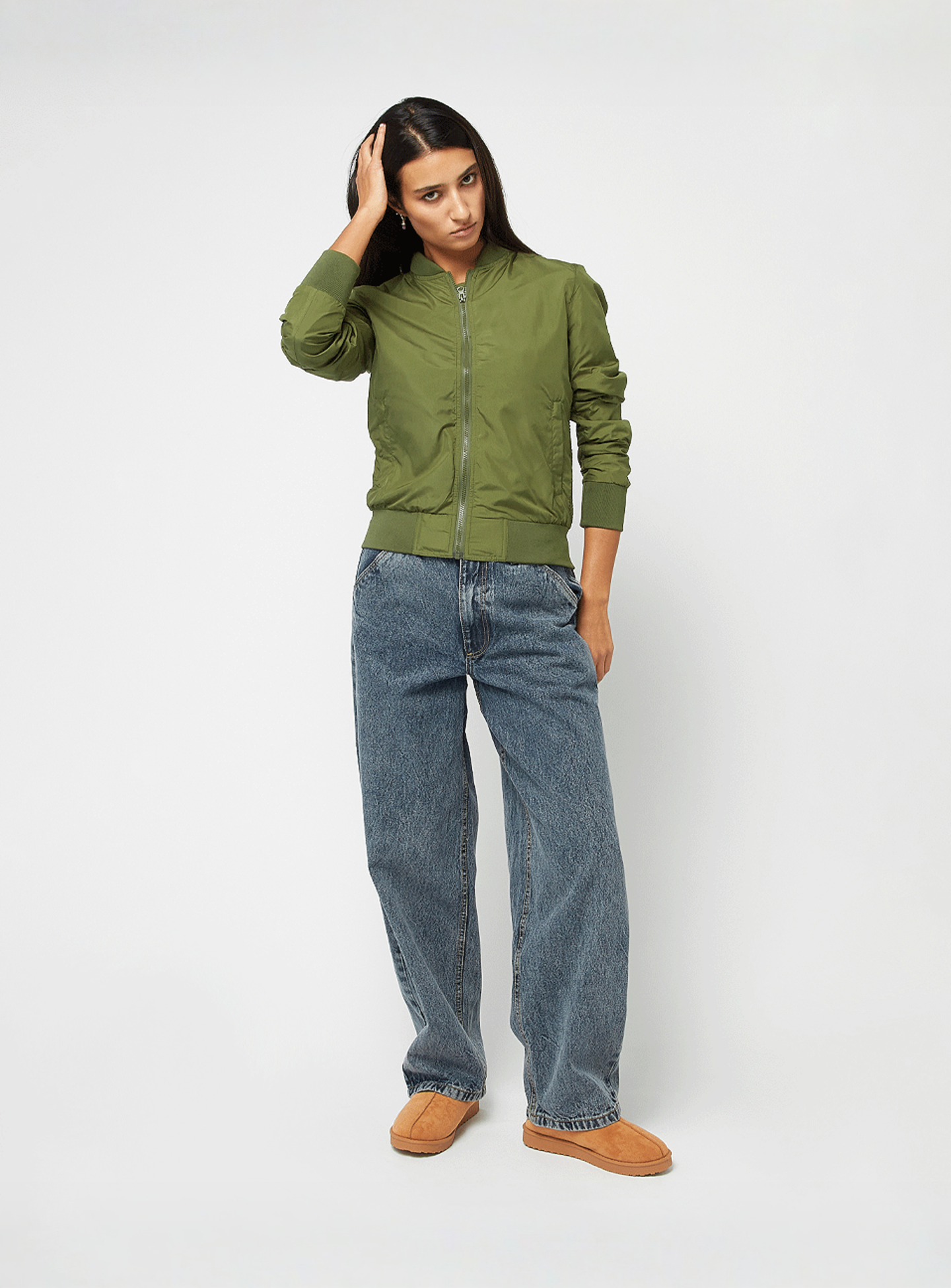 Urban Classics, Light Bomber, green, Image 5 of 5