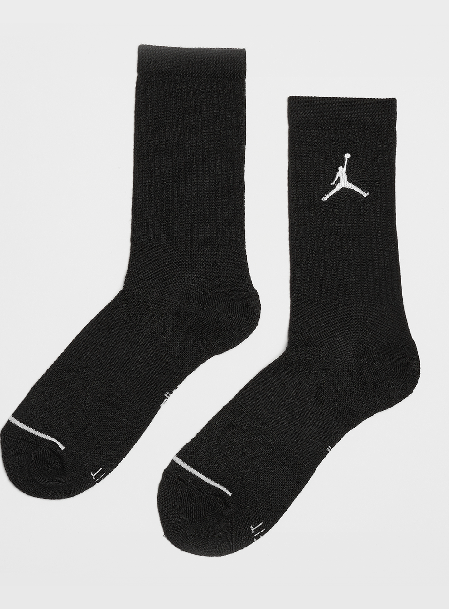 Jordan, 3 PACK - Everyday Max Crew Socks, black, Image 1 of 2