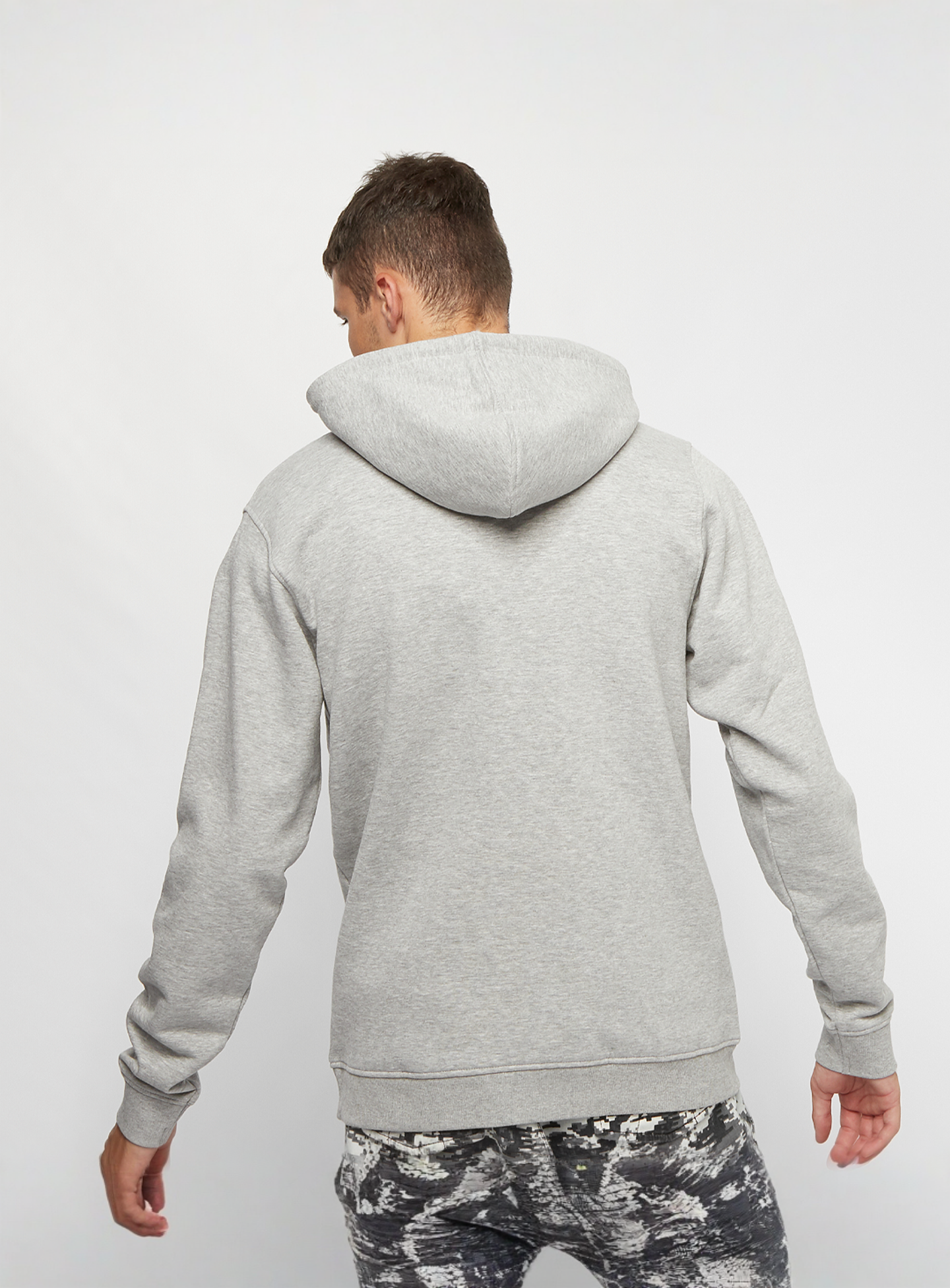 SNIPES, Hooded-Sweatshirt Box Logo, grey, Image 2 of 5