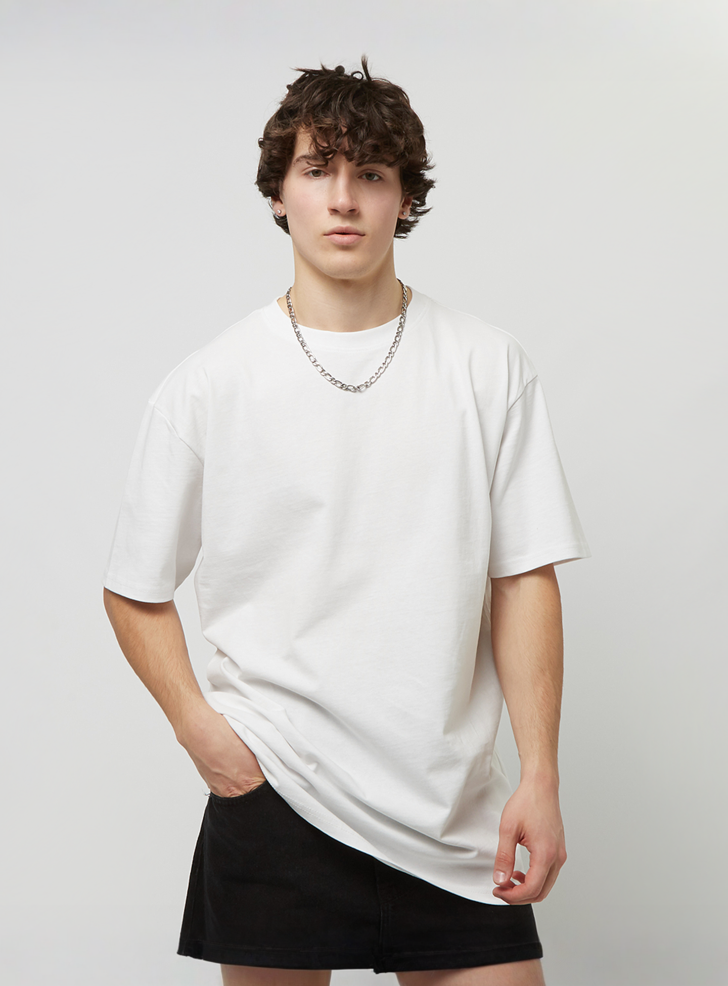Urban Classics, Heavy Oversized Tee, white, Image 1 of 3