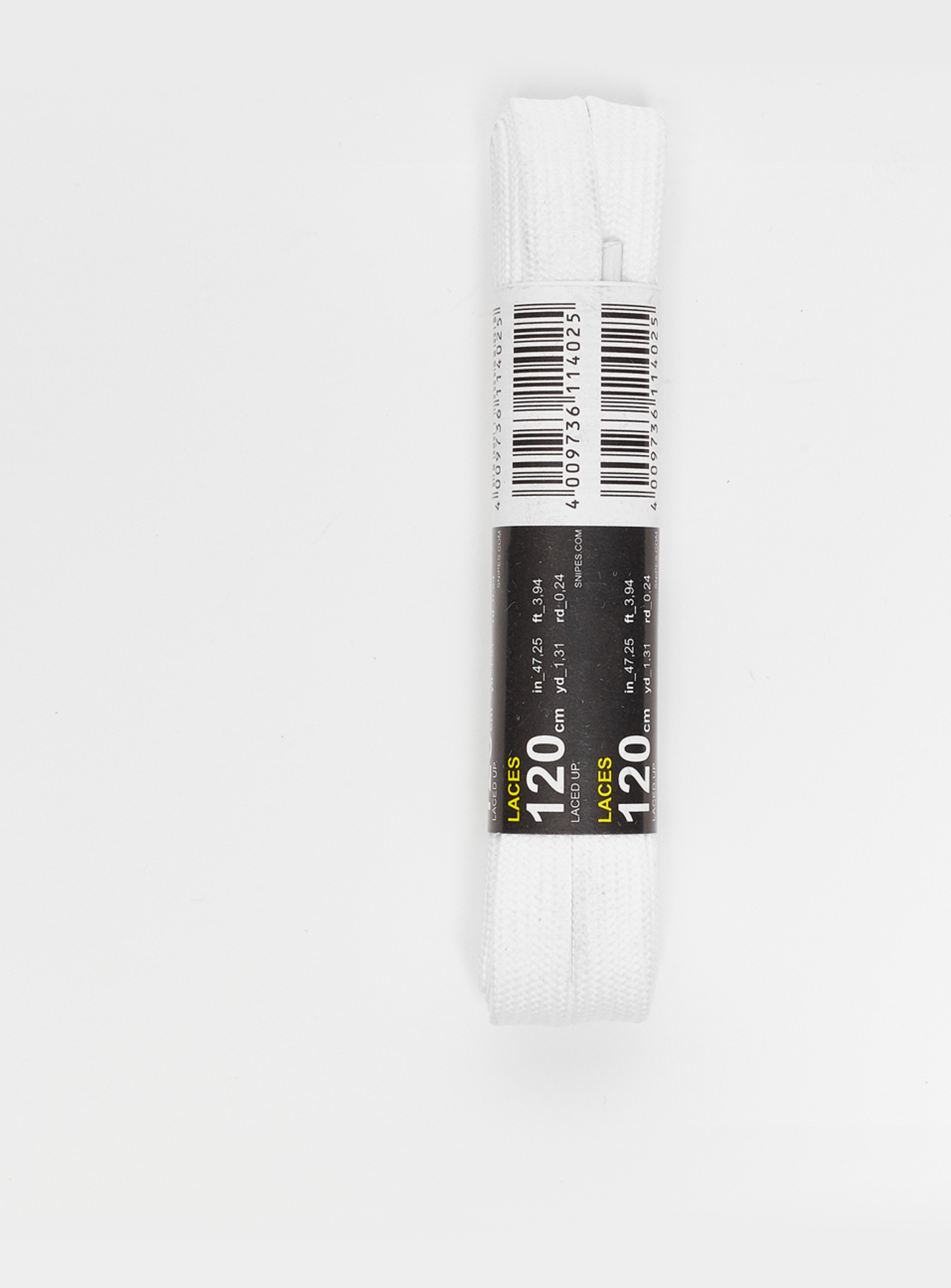 SNIPES, Basic Logo 120cm, white, Image 2 of 2