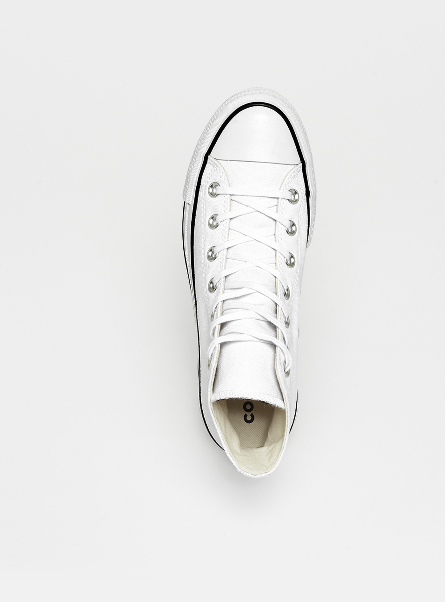 Converse, Chuck Taylor All Star Lift Hi, white, Image 5 of 5