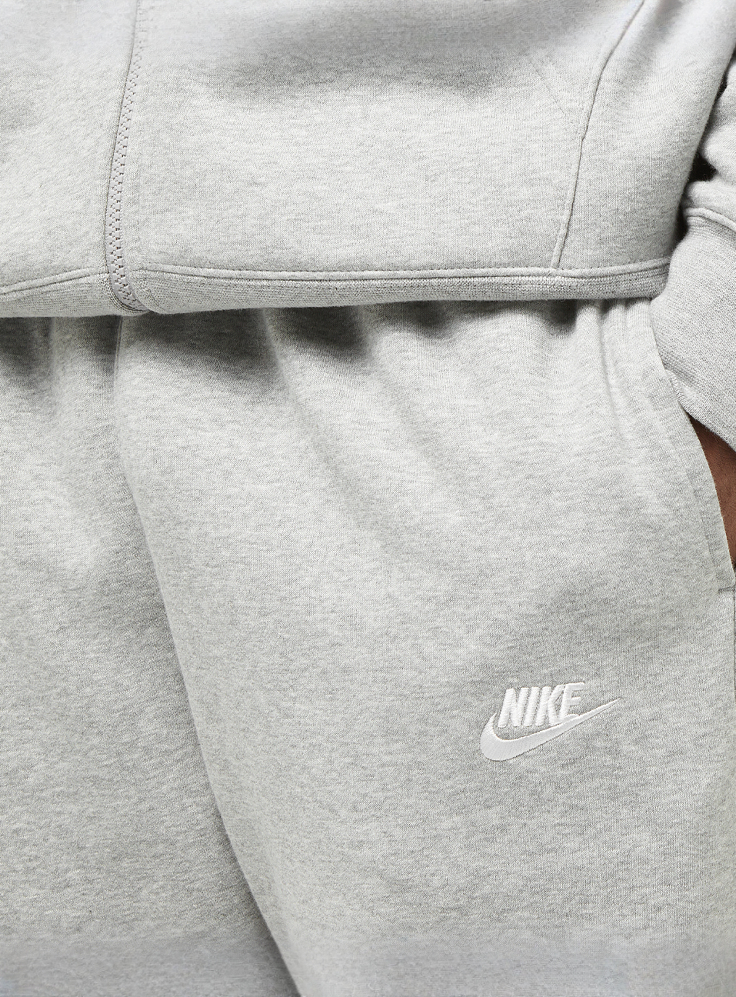 Nike, Sportswear Club Fleece Pant, grey, Image 3 of 6