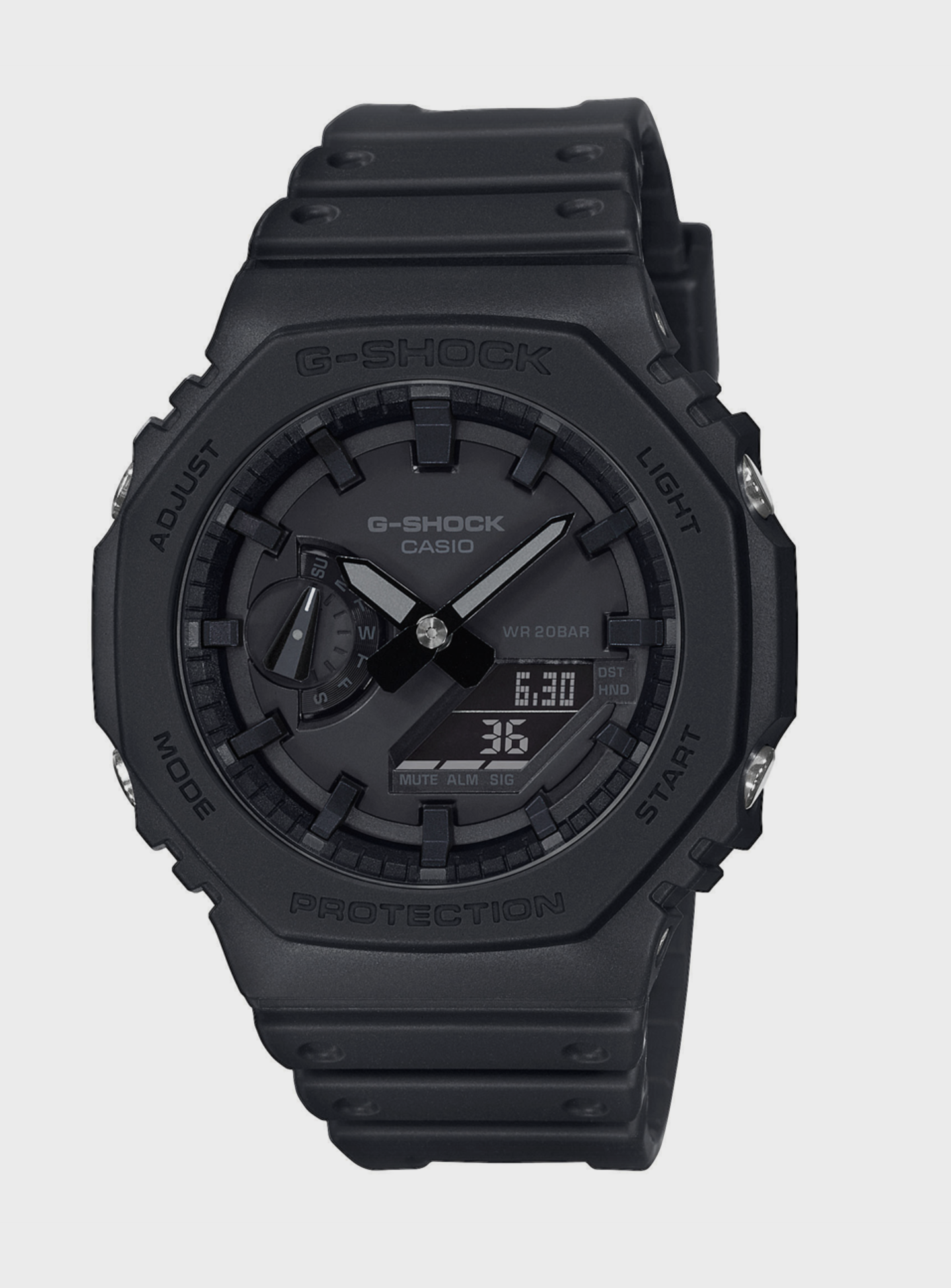 G-SHOCK, Watch GA-2100-1A1ER, black, Image 1 of 3