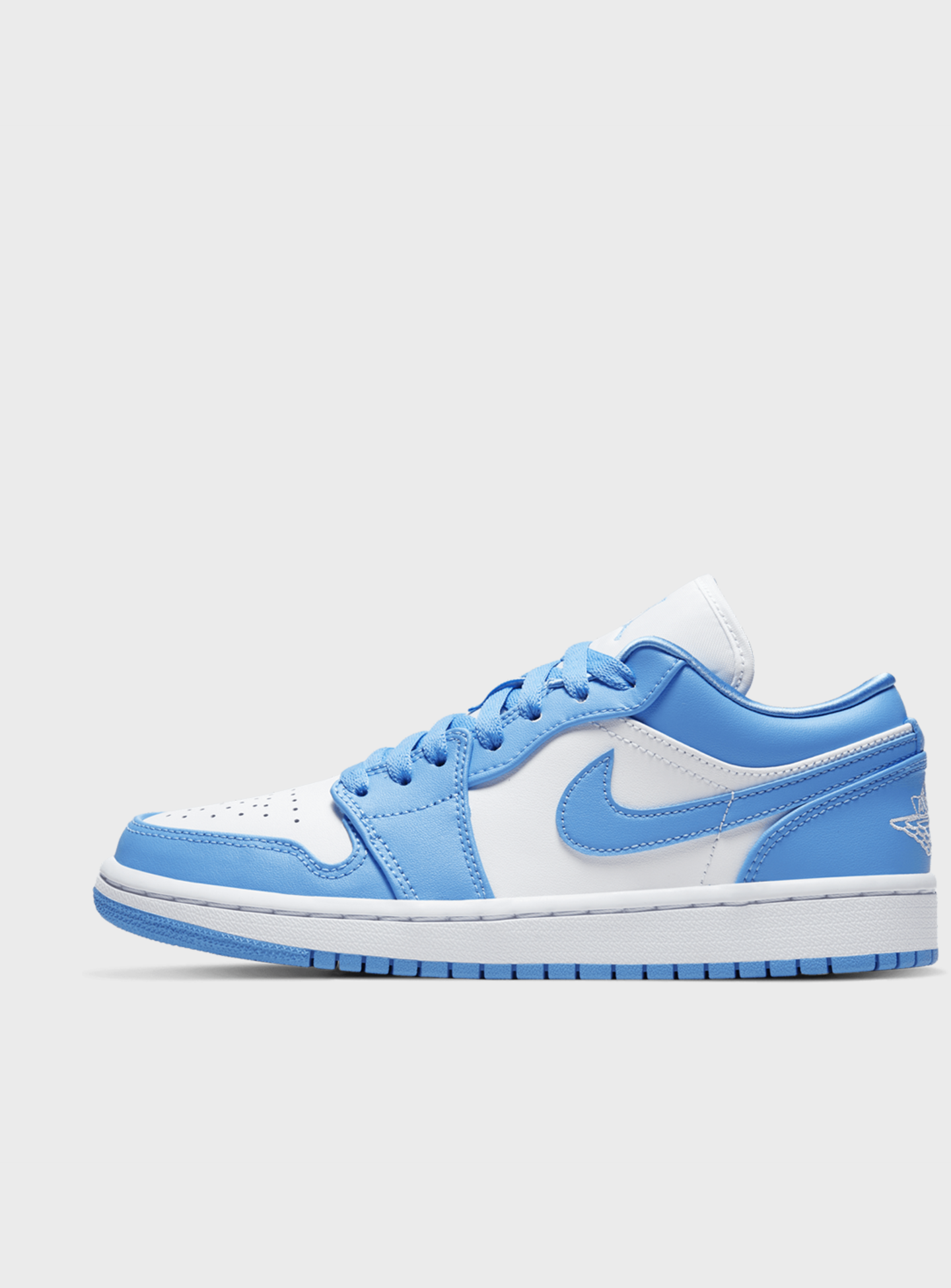 Jordan, WMNS Air Jordan 1 Low, blue, Image 1 of 8