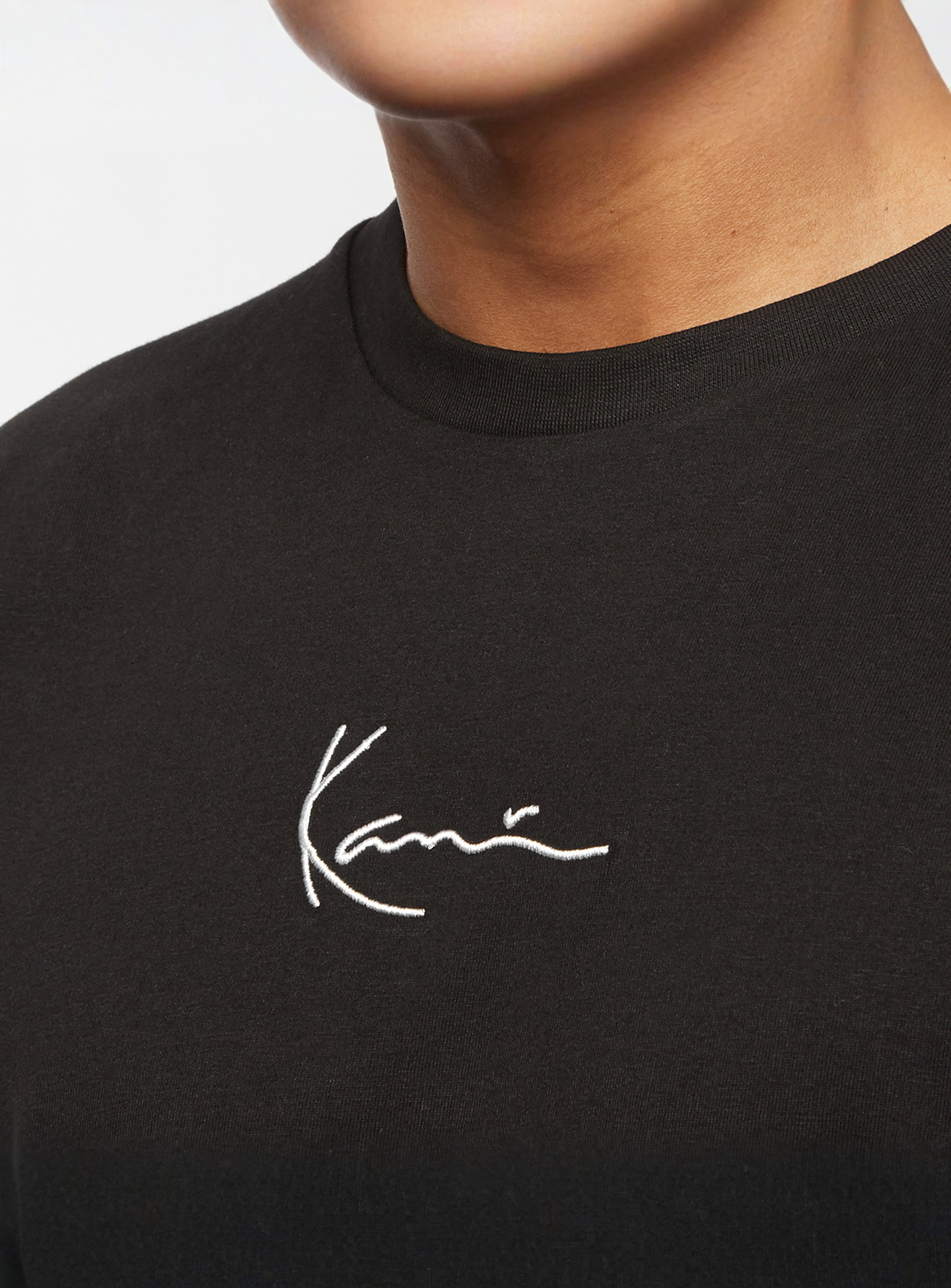 Karl Kani, Small Signature Longsleeve, black, Image 4 of 5