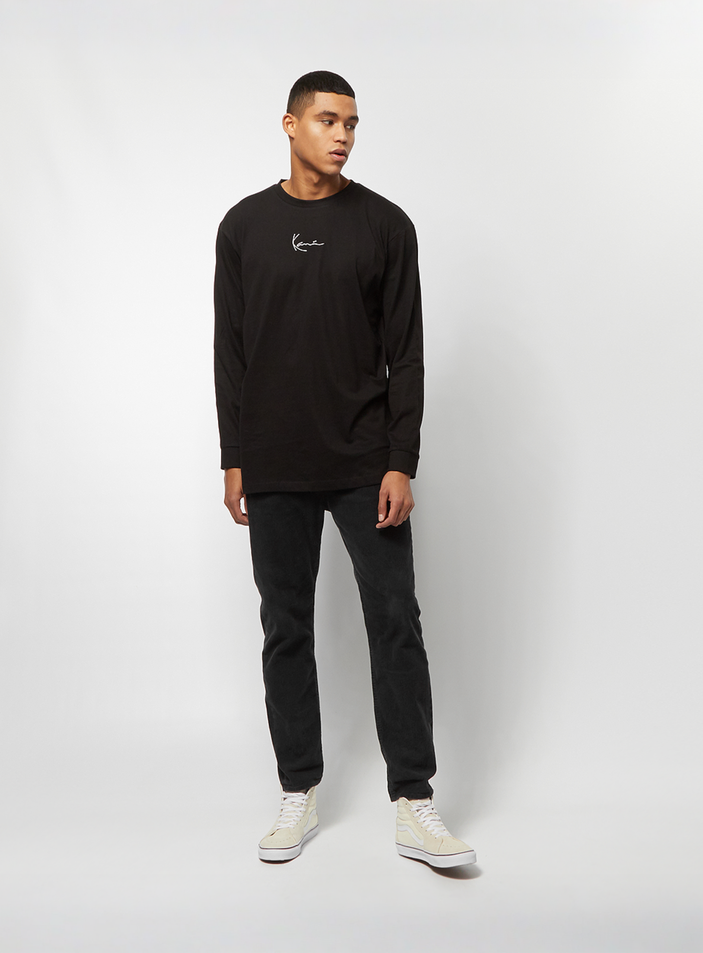 Karl Kani, Small Signature Longsleeve, black, Image 5 of 5