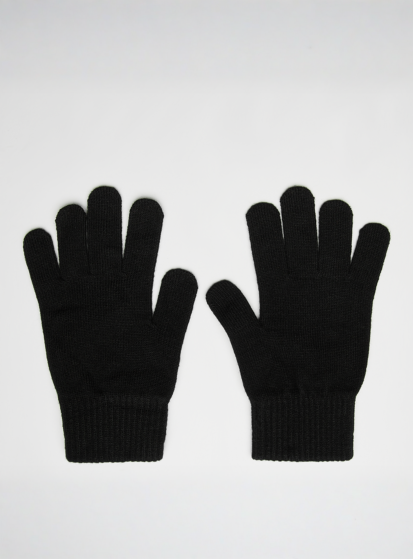 Nike, Swoosh Knit Gloves 2.0, black, Image 2 of 3