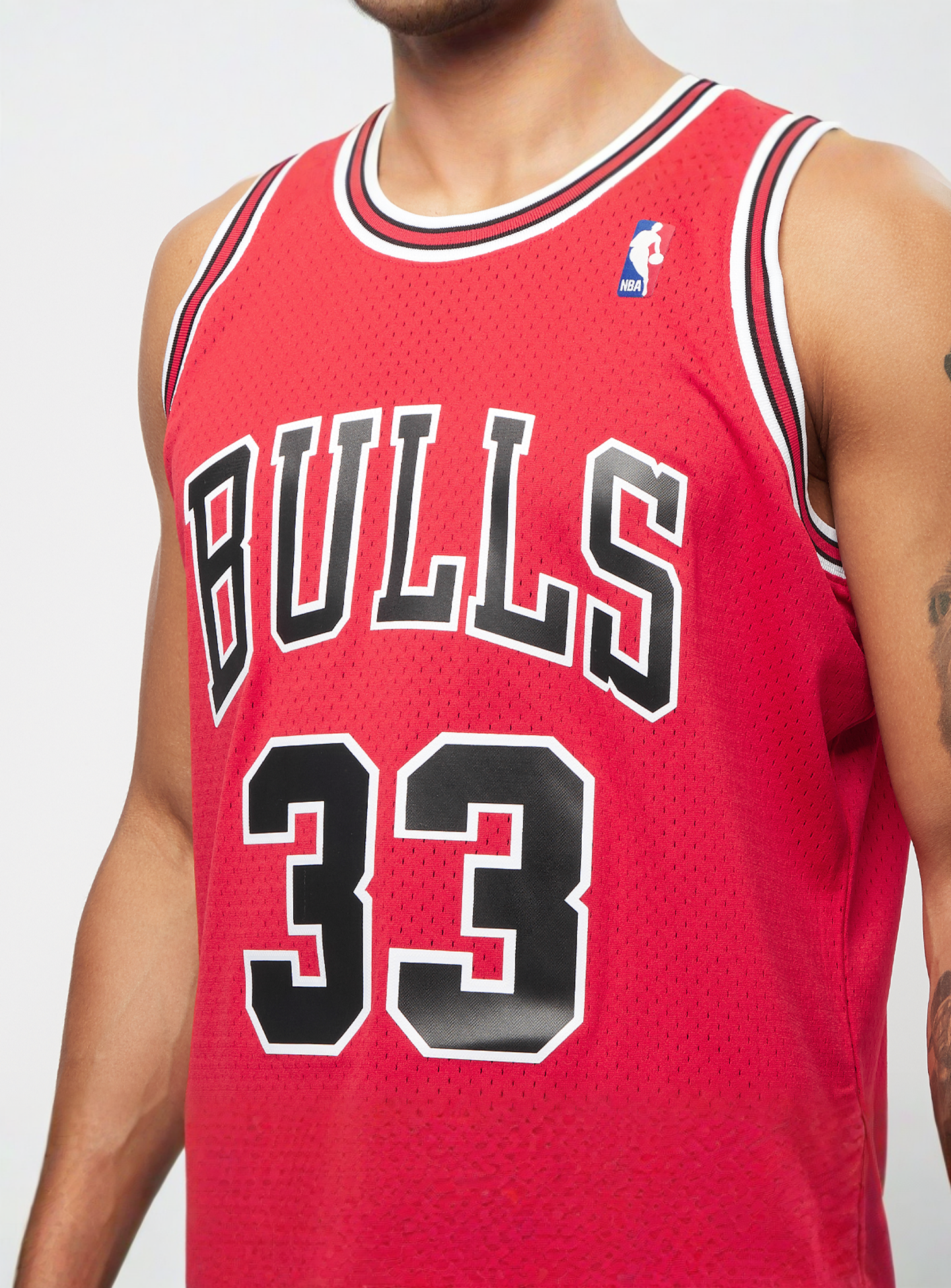 Mitchell & Ness, NBA Swingman Chicago Bulls Scottie Pippen, red, Image 3 of 5