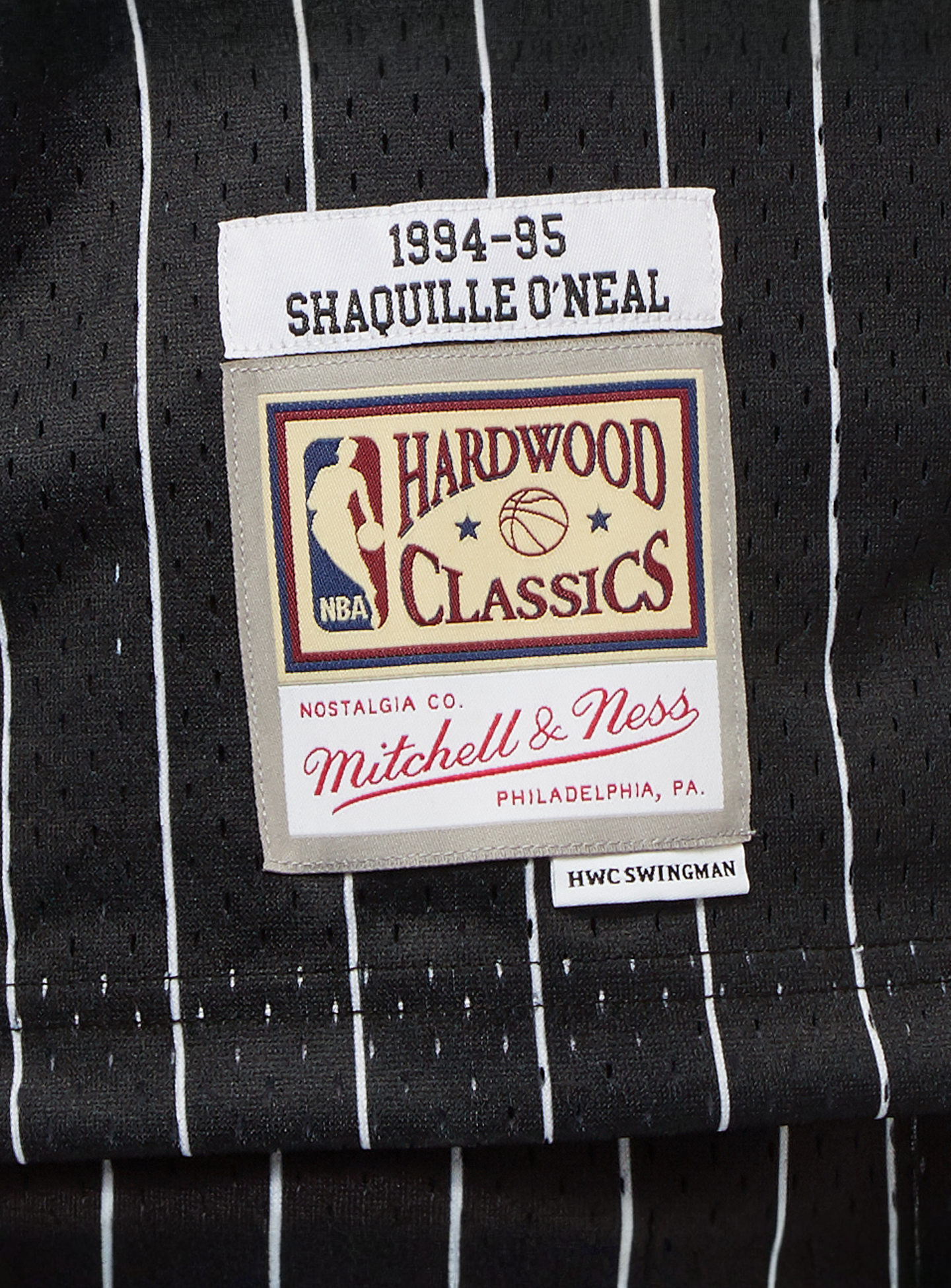 Mitchell & Ness, NBA Swingman Orlando Magic Shaquille O'Neal, black, Image 4 of 5