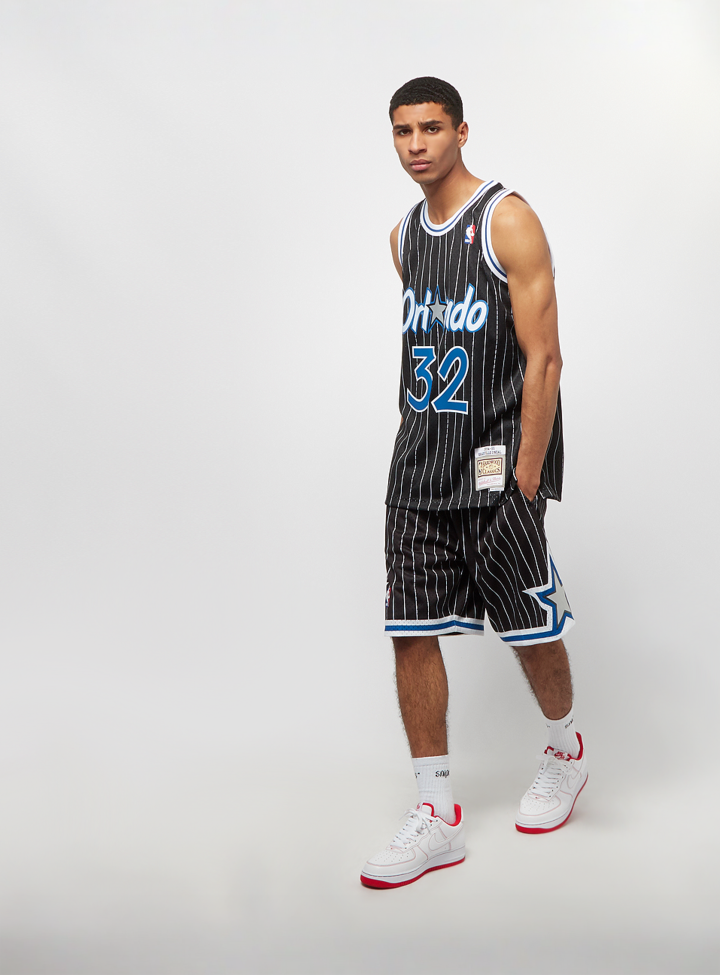 Mitchell & Ness, NBA Swingman Orlando Magic Shaquille O'Neal, black, Image 5 of 5