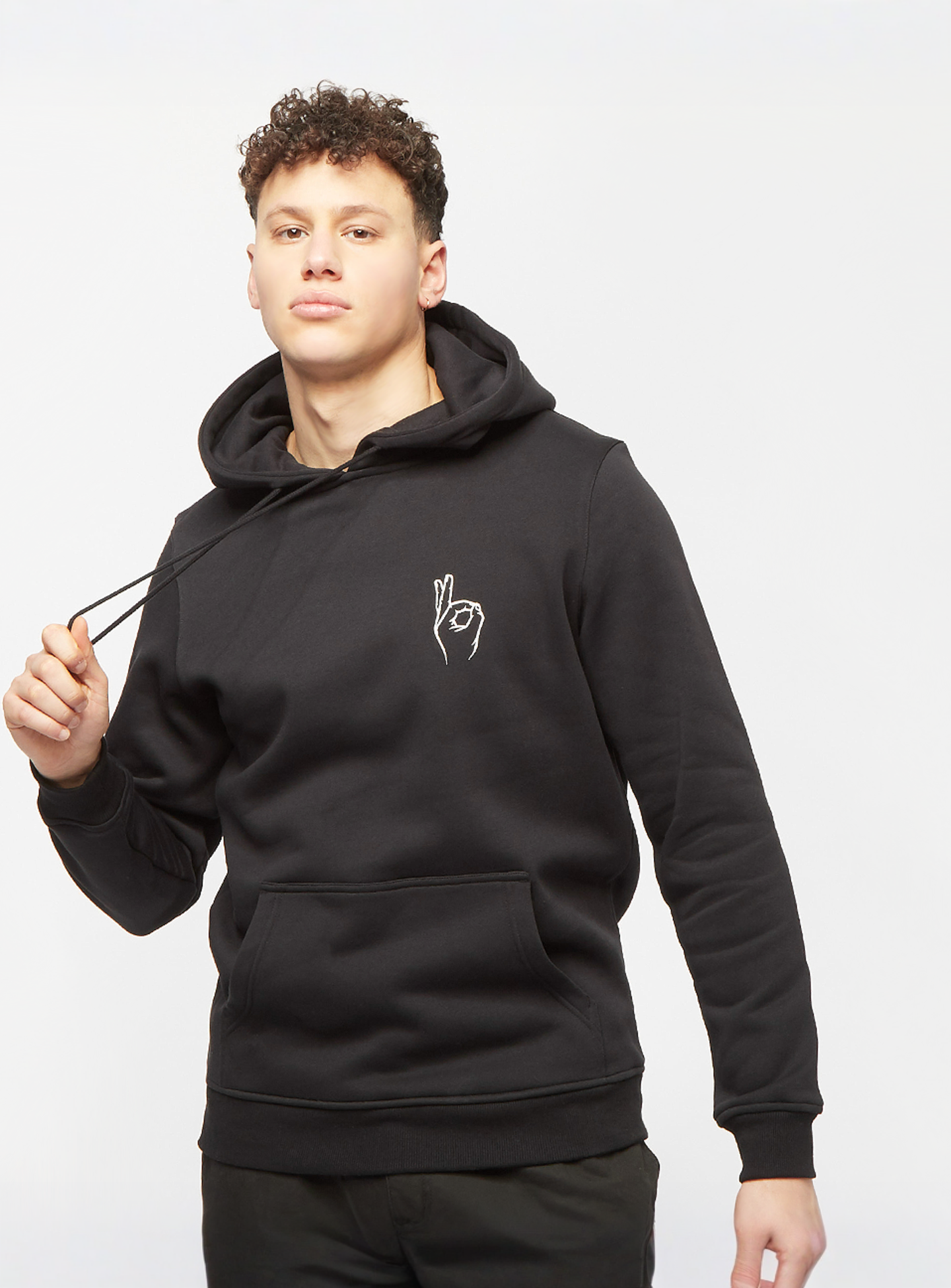 Mister Tee, Easy Hoodie, black, Image 1 of 5