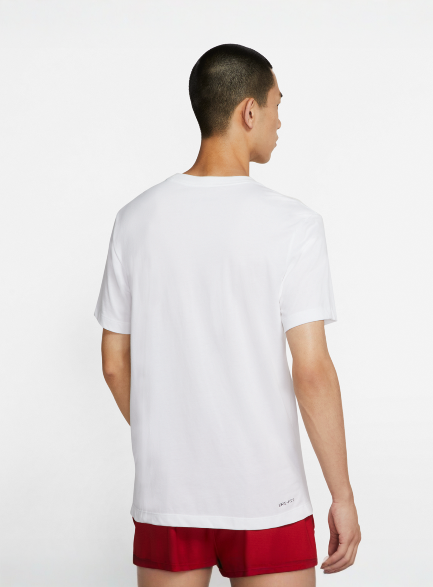 Jordan, Jumpman Short-Sleeve Crew, white, Image 2 of 4