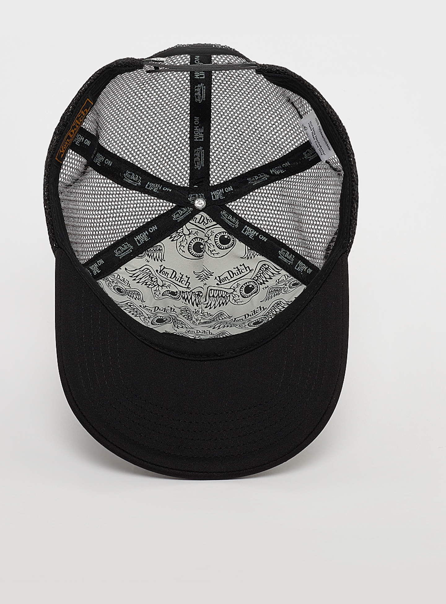 Von Dutch Originals, Trucker Foam Flying Eyeball, black, Image 3 of 4
