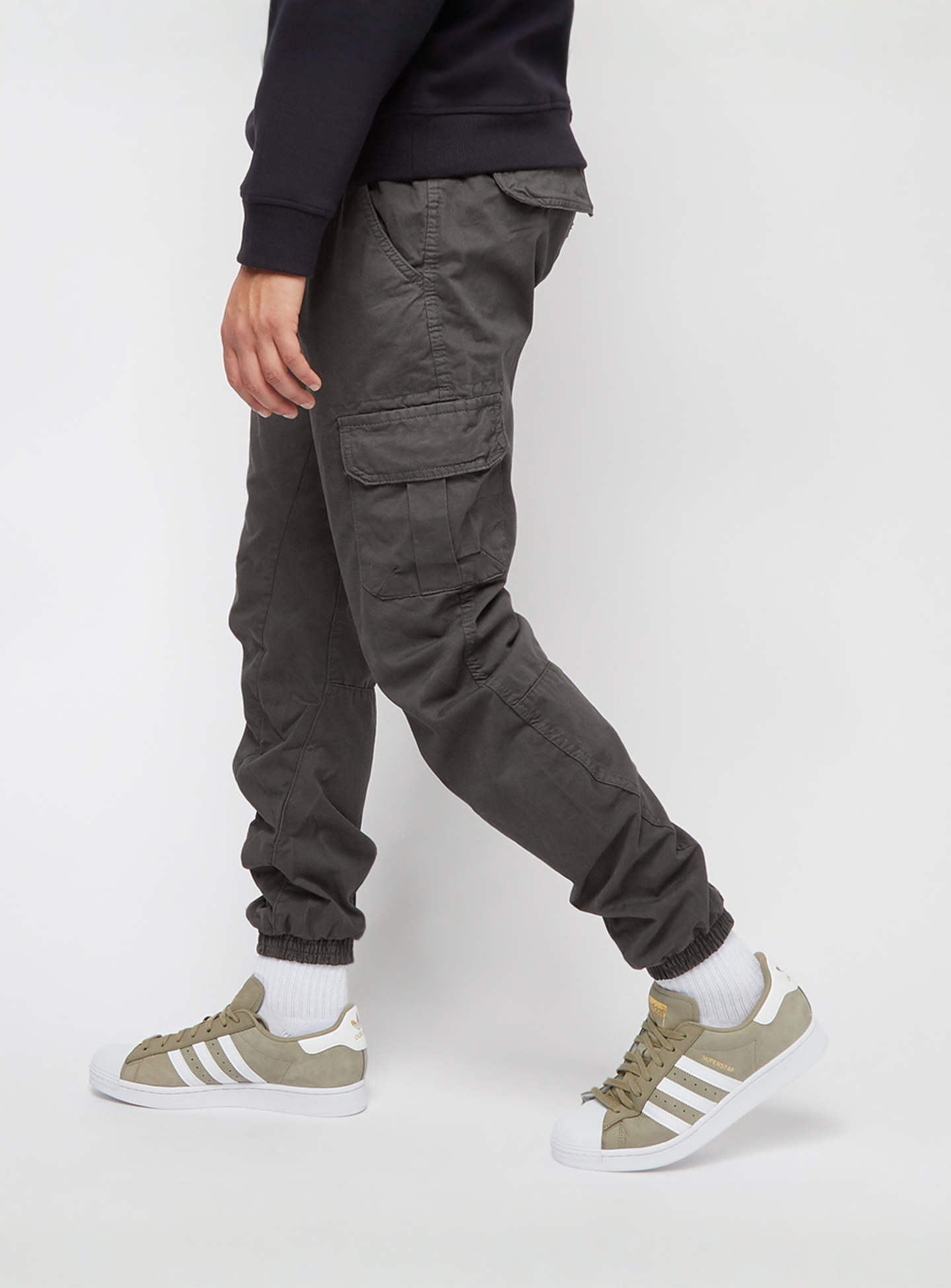 Urban Classics, Cargo Jogging Pants, grey, Image 3 of 7