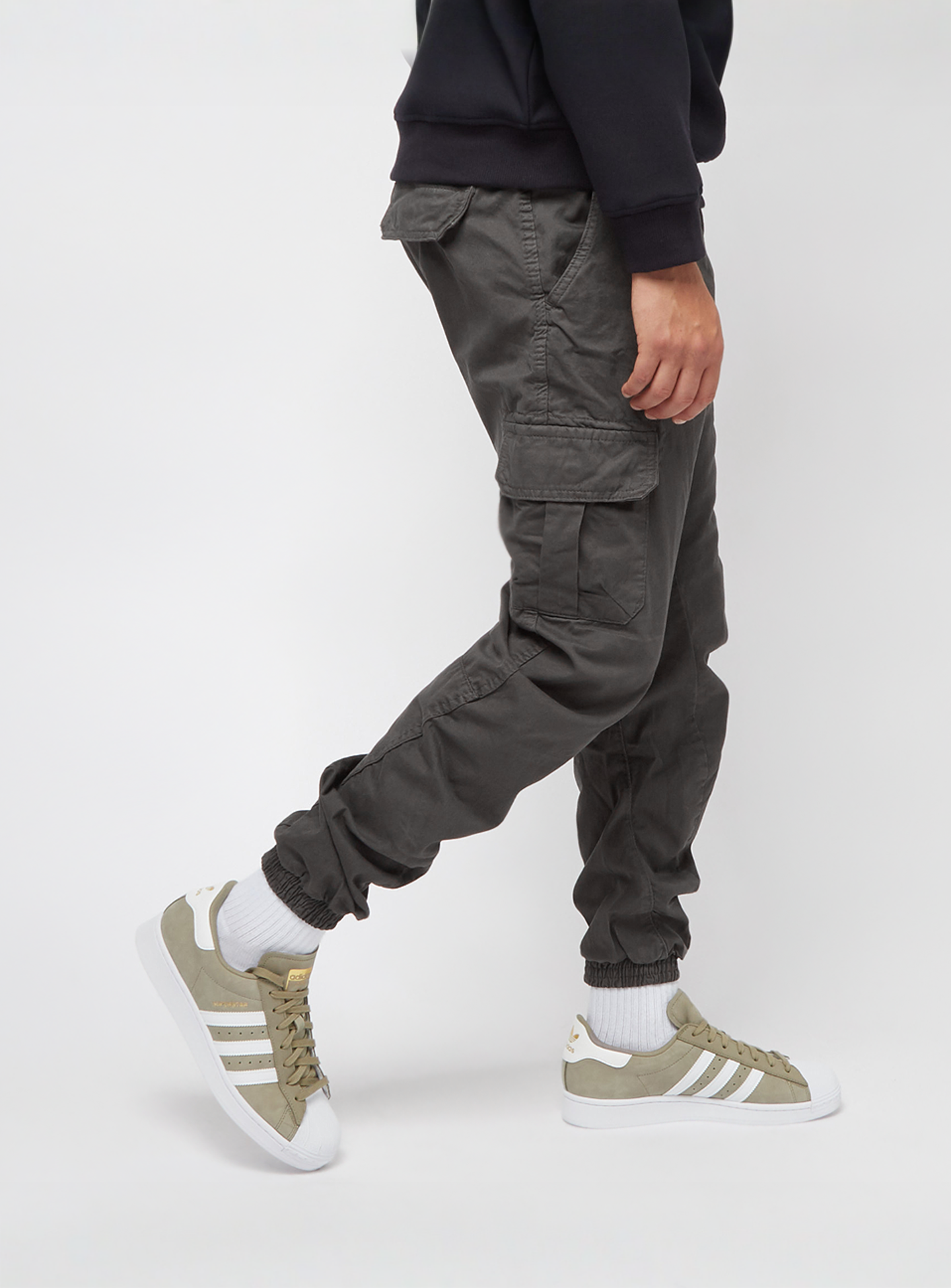 Urban Classics, Cargo Jogging Pants, grey, Image 4 of 7