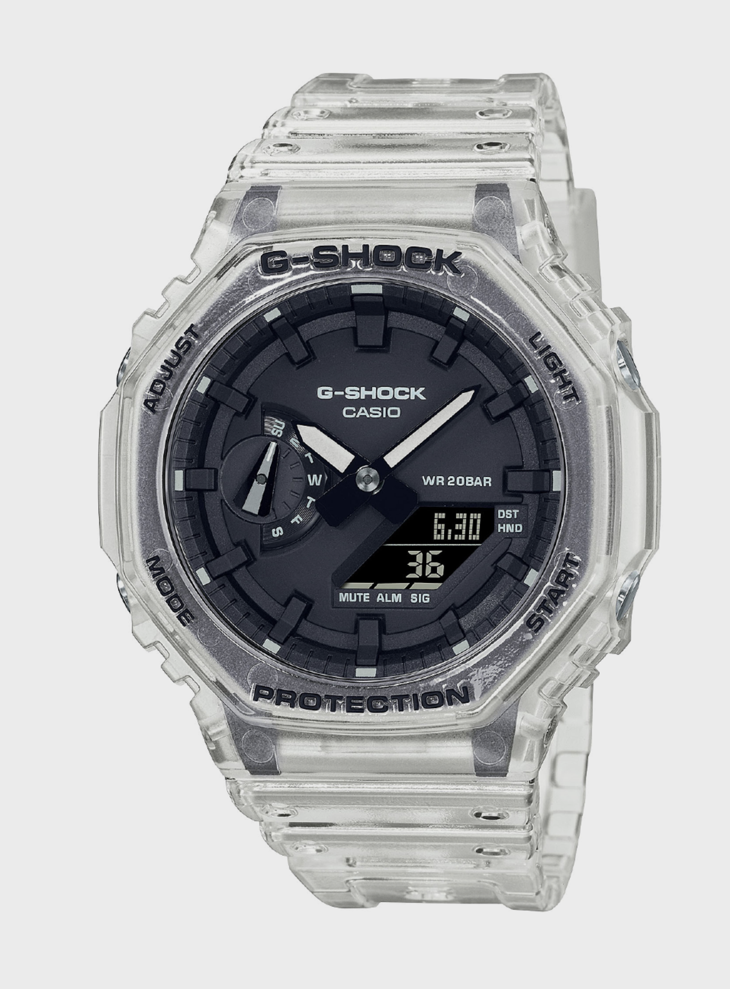 G-SHOCK, Classic GA-2100SKE-7AER, white, Image 1 of 8