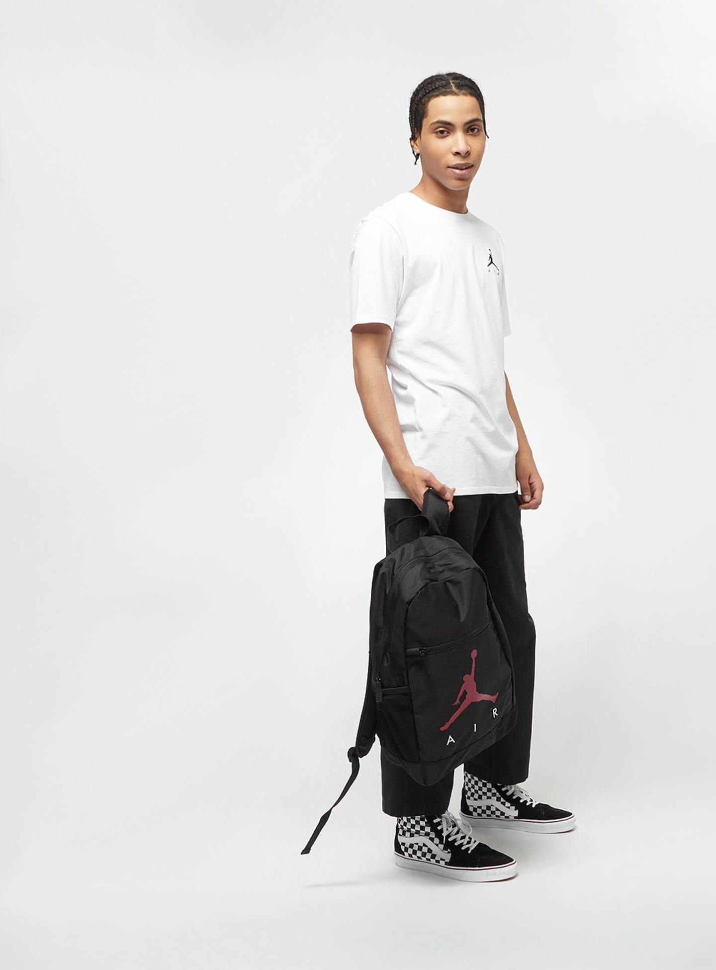 Jordan, Air School Backpack With Pencil Case, black, Image 4 of 4