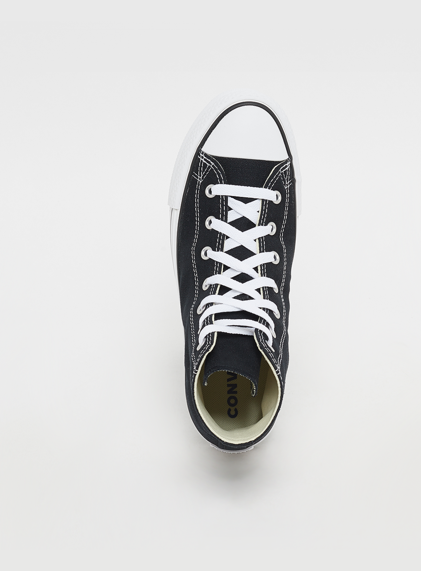 Converse, Chuck Taylor All Star Eva Lift Canvas Platform (GS), black, Image 5 of 5