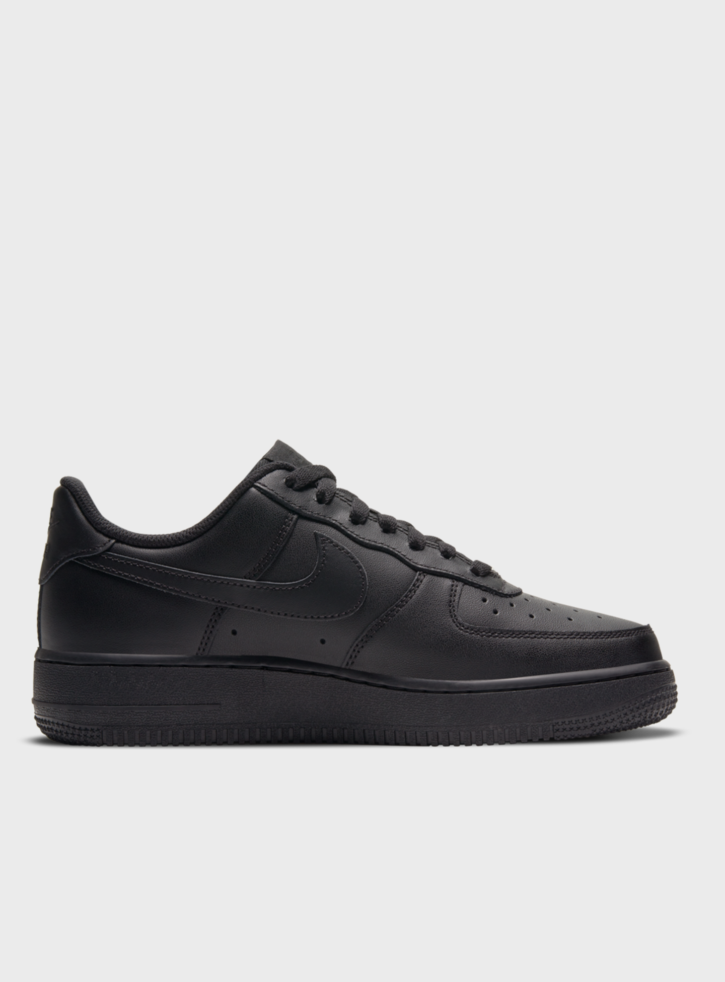 Nike, WMNS Air Force 1, black, Image 2 of 8