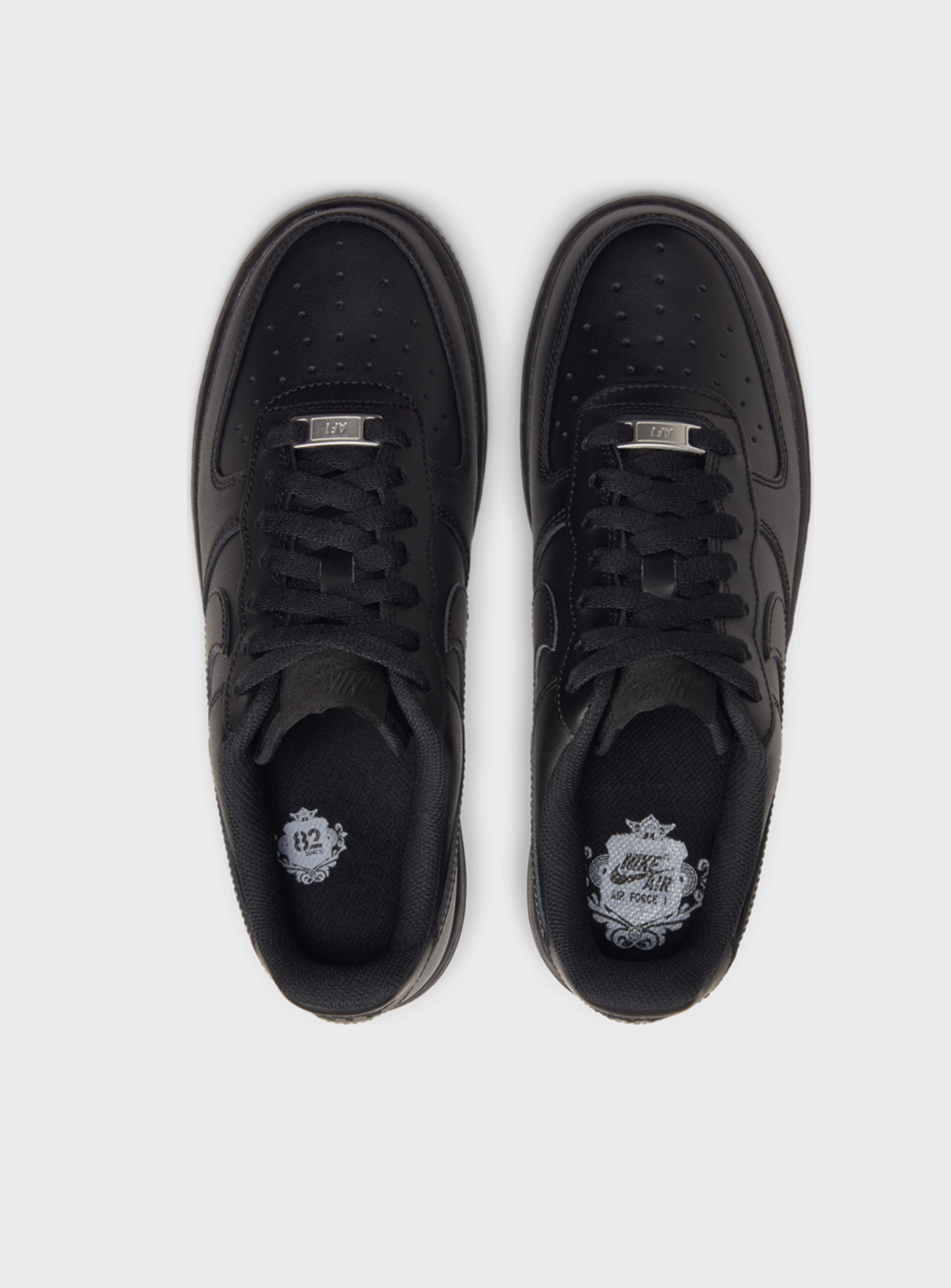 Nike, WMNS Air Force 1, black, Image 6 of 8
