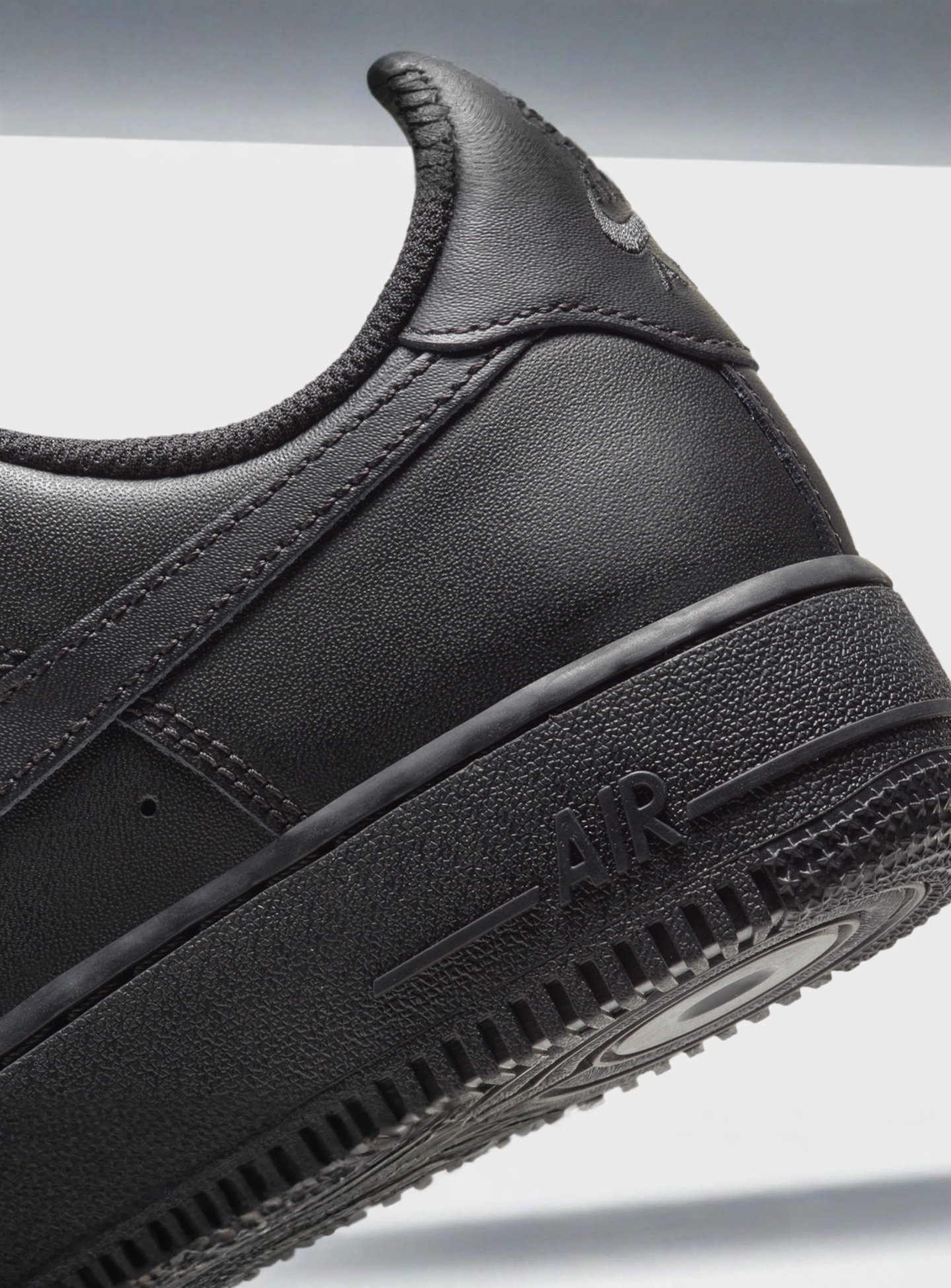 Nike, WMNS Air Force 1, black, Image 8 of 8