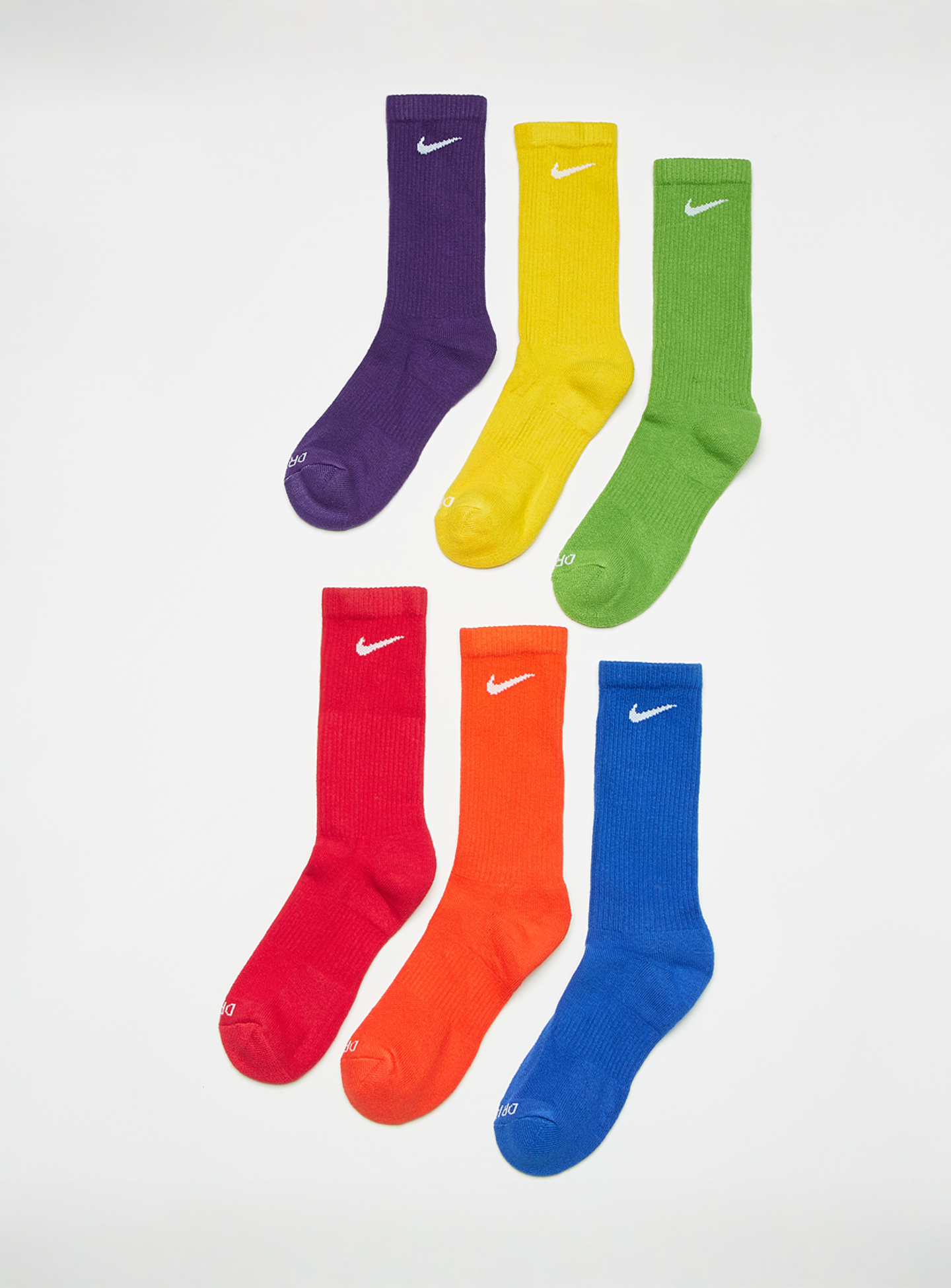 Nike, 6 PACK - Everyday Cushion Crew Training Socks, multi-colour, Image 1 of 2