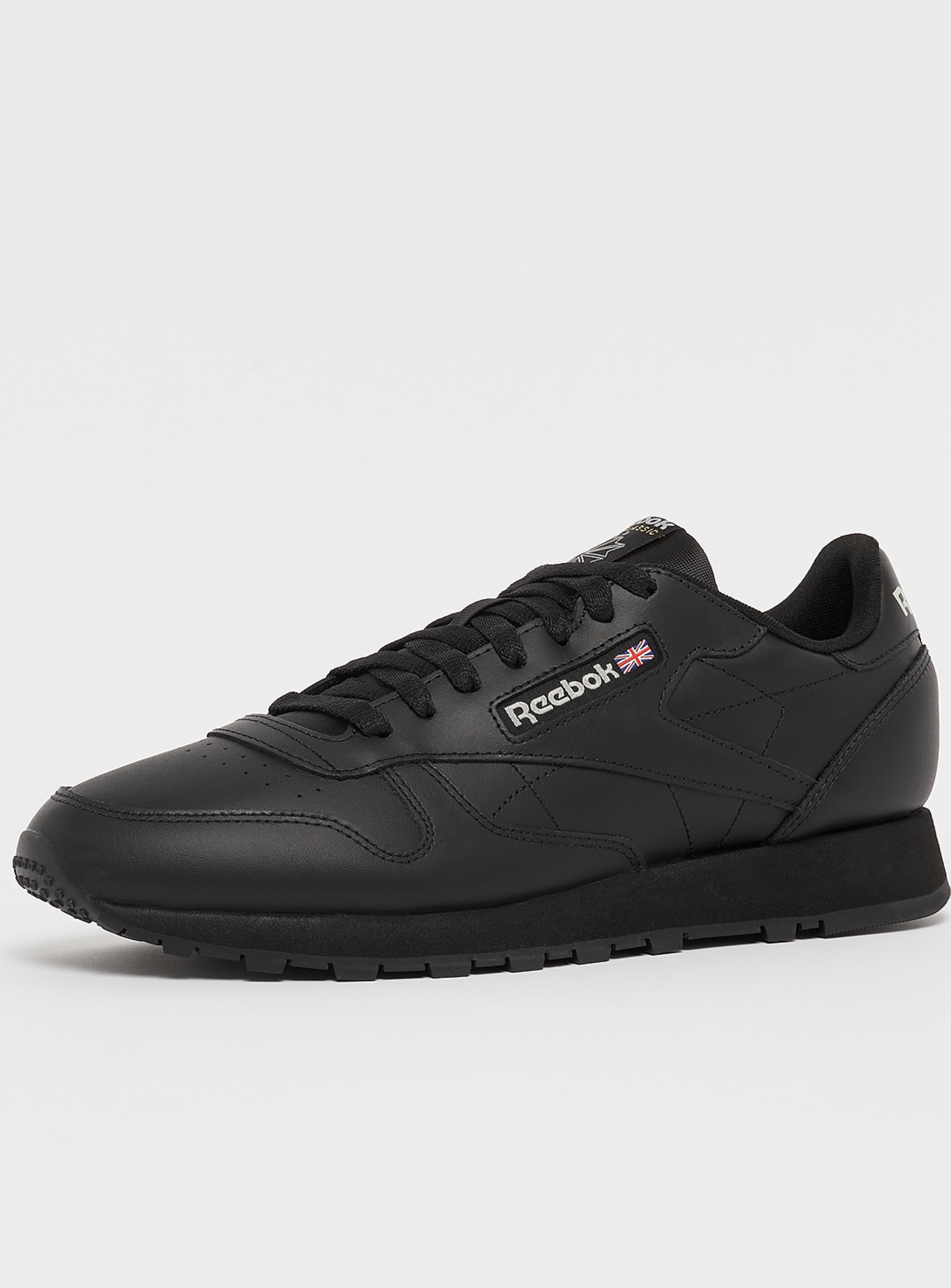 Reebok, Classic Leather Sneaker, black, Image 2 of 5
