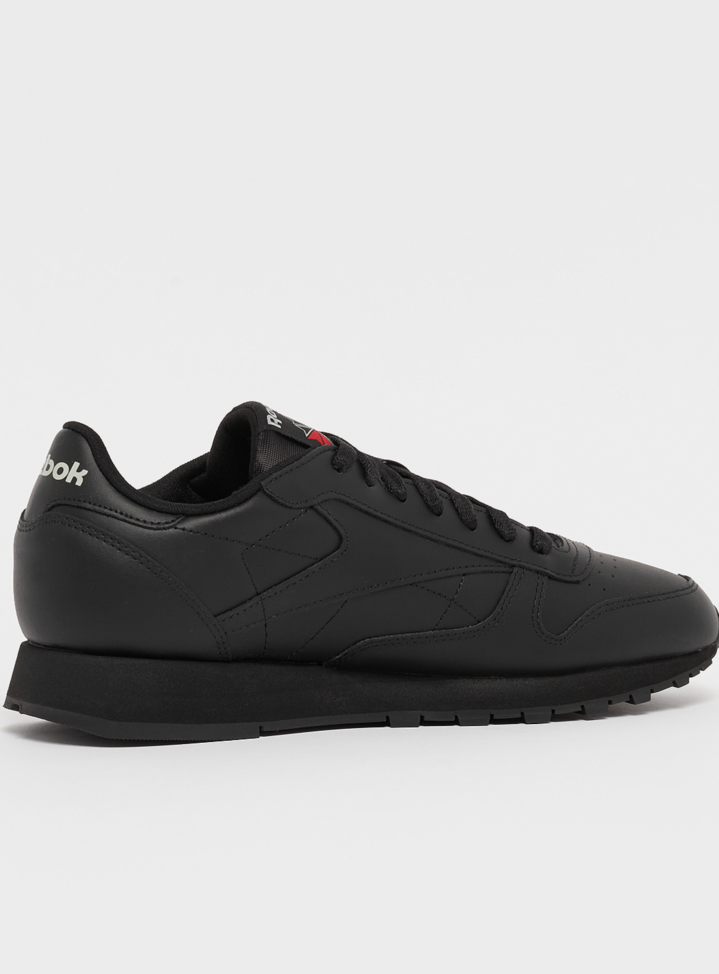 Reebok, Classic Leather Sneaker, black, Image 3 of 5