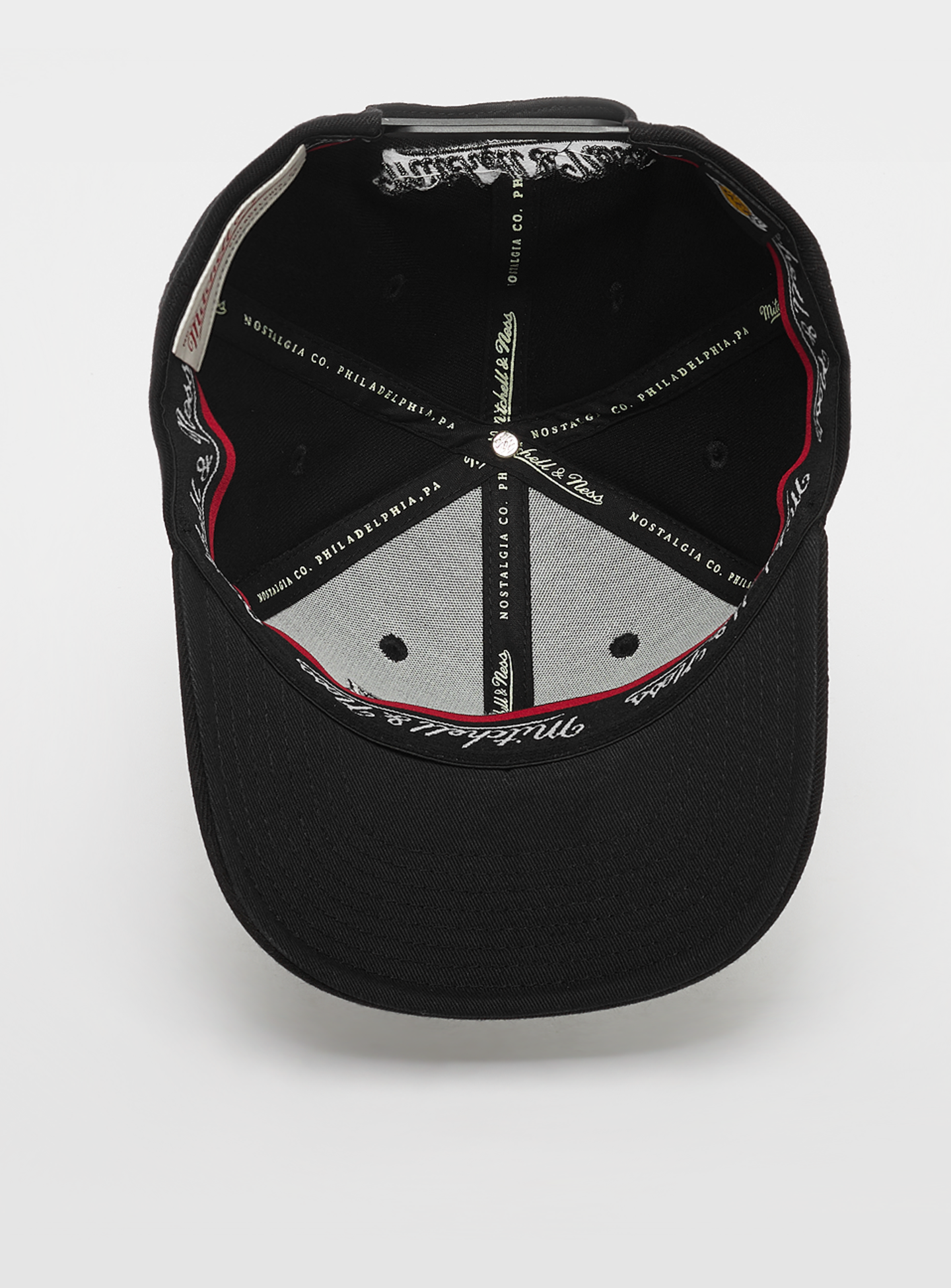 Mitchell & Ness, NBA Classic Red Tonal Snapback Los Angeles Lakers, black, Image 3 of 4