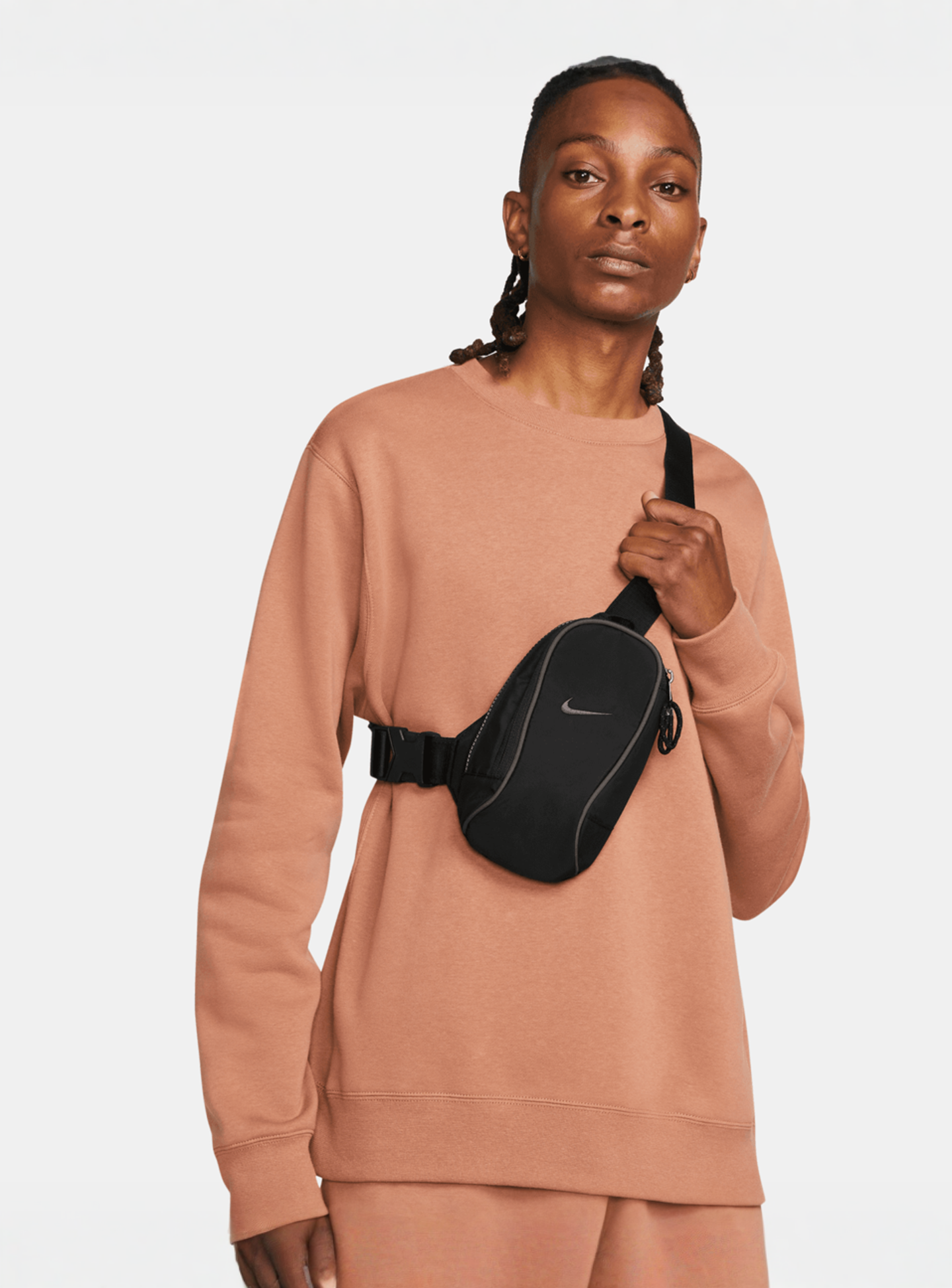 Nike, Sportswear Essentials Crossbody Bag, black, Image 7 of 7