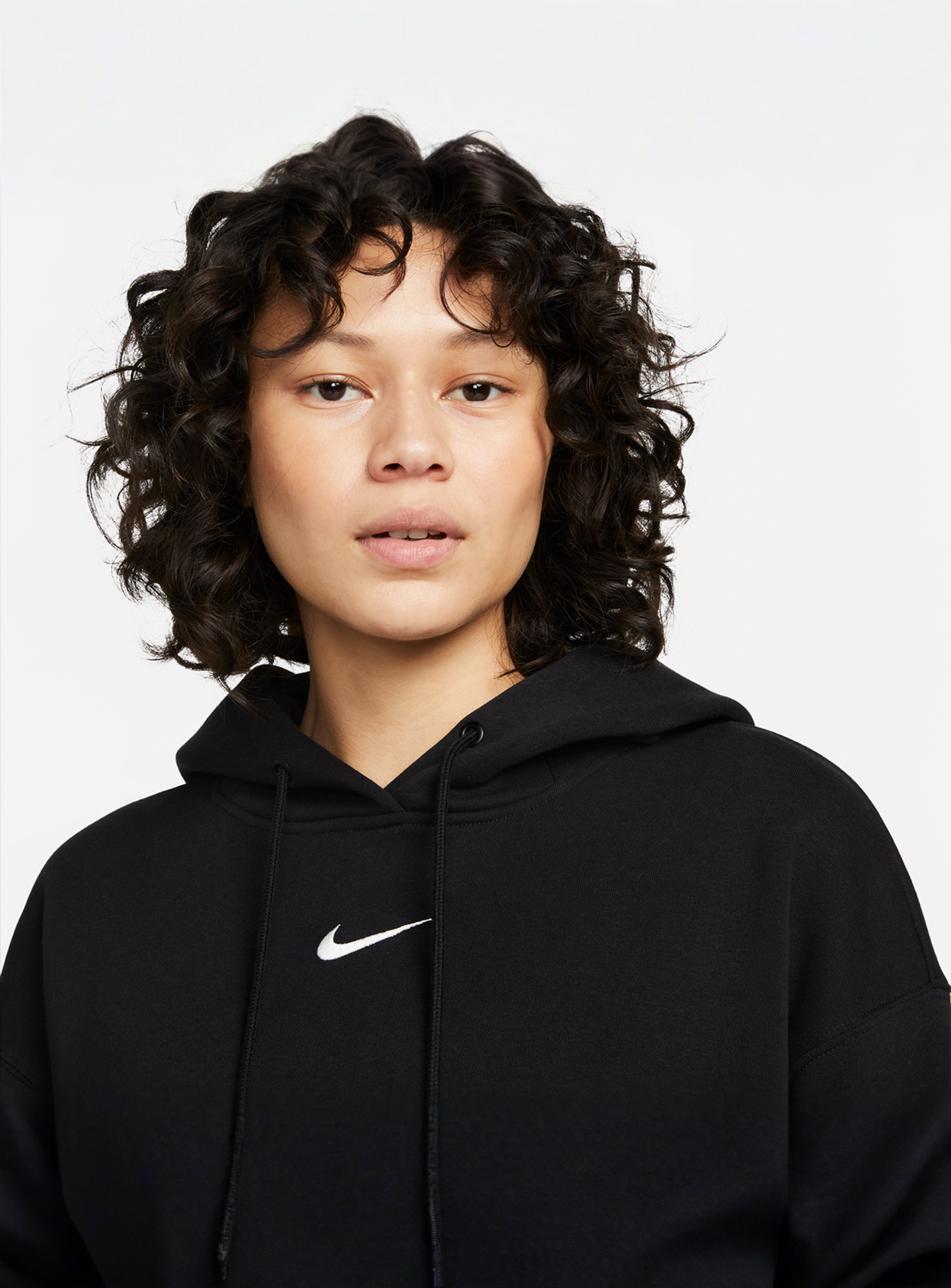 Nike, Sportswear Phoenix Fleece Oversized Hoodie, black, Image 3 of 6