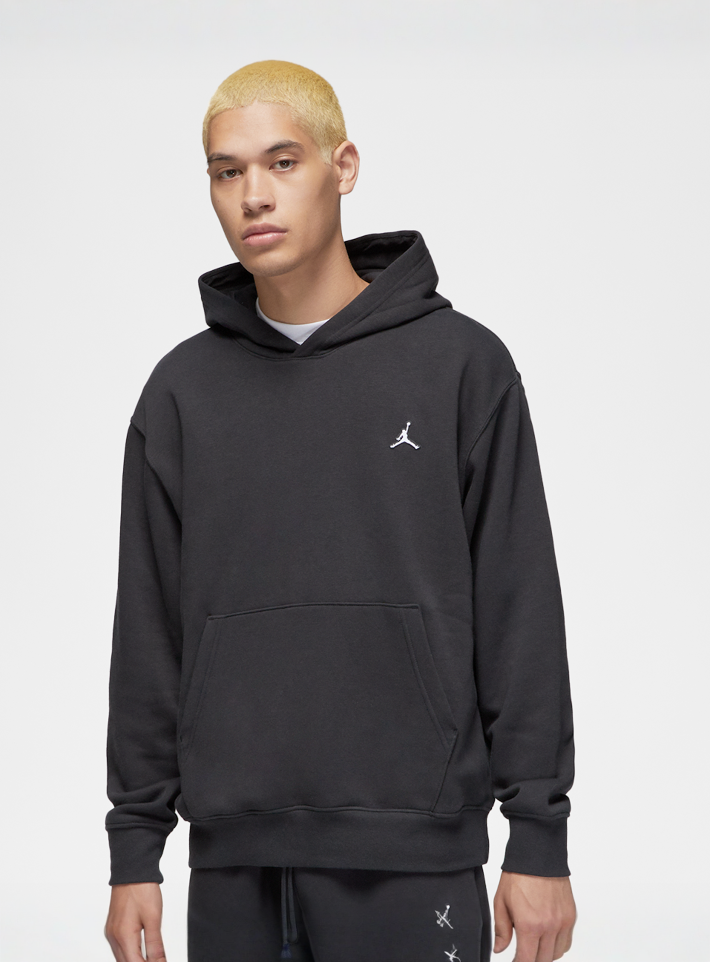 Jordan, Essential Fleece Hoodie, black, Image 1 of 4
