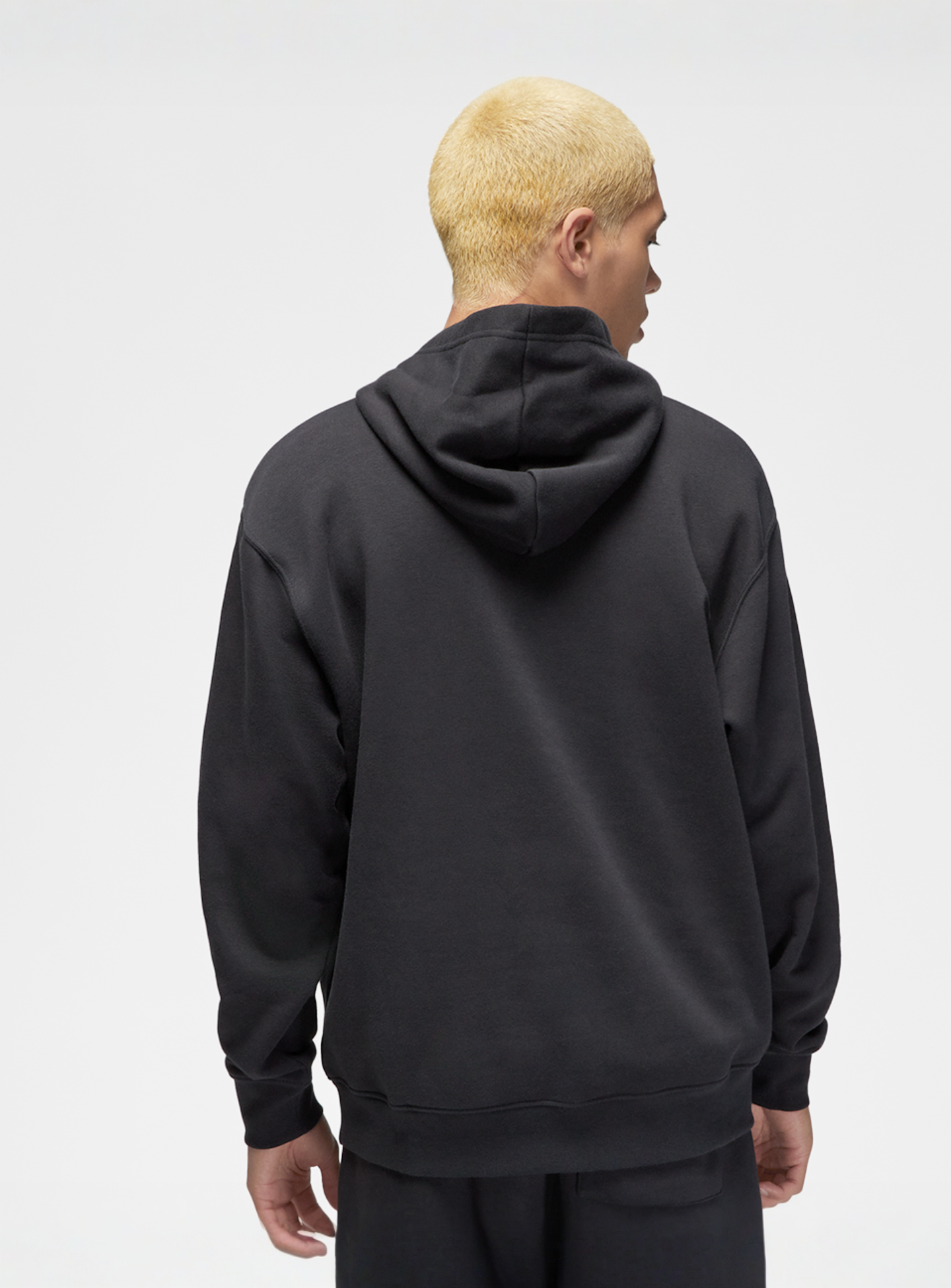 Jordan, Essential Fleece Hoodie, black, Image 2 of 4