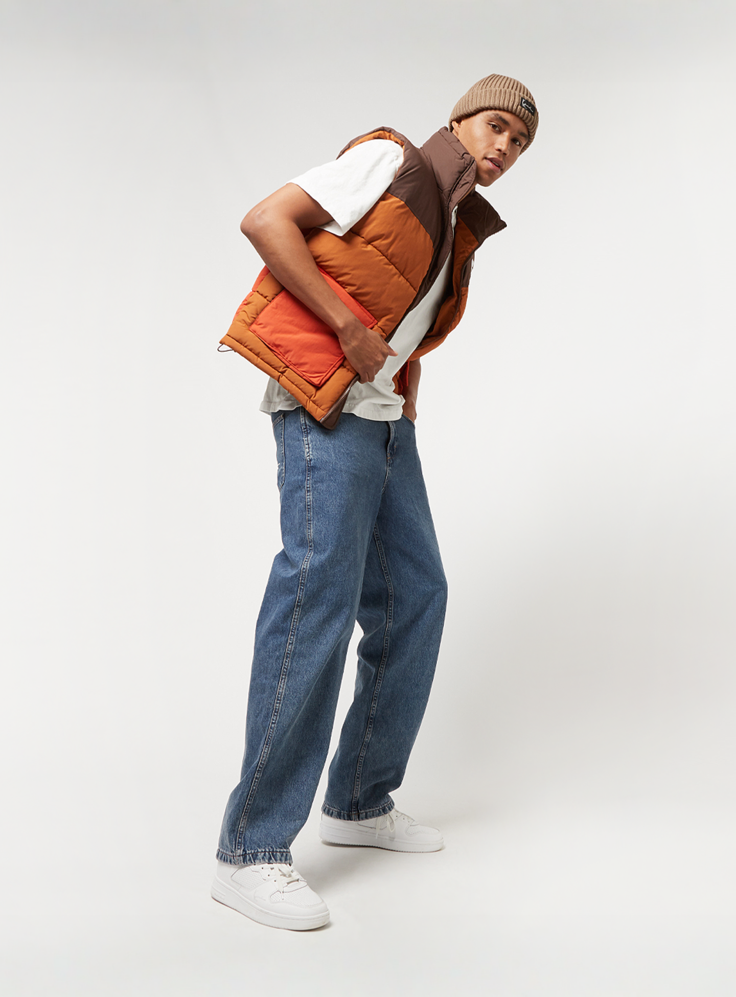 Karl Kani, Block Puffer Vest, multi-colour, Image 6 of 6