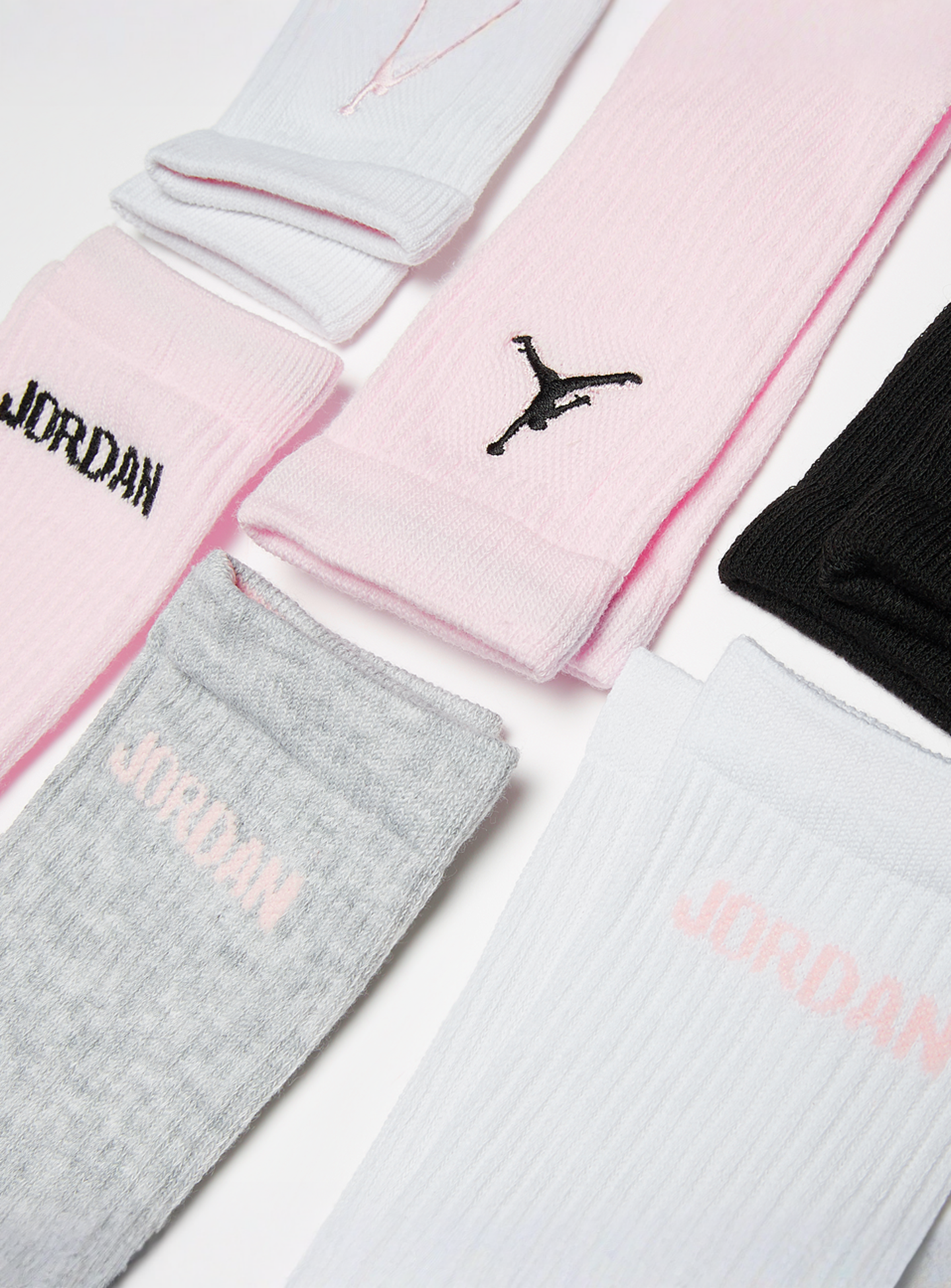 Jordan, 6 PACK - Legend Crew Socks, multi-colour, Image 2 of 2