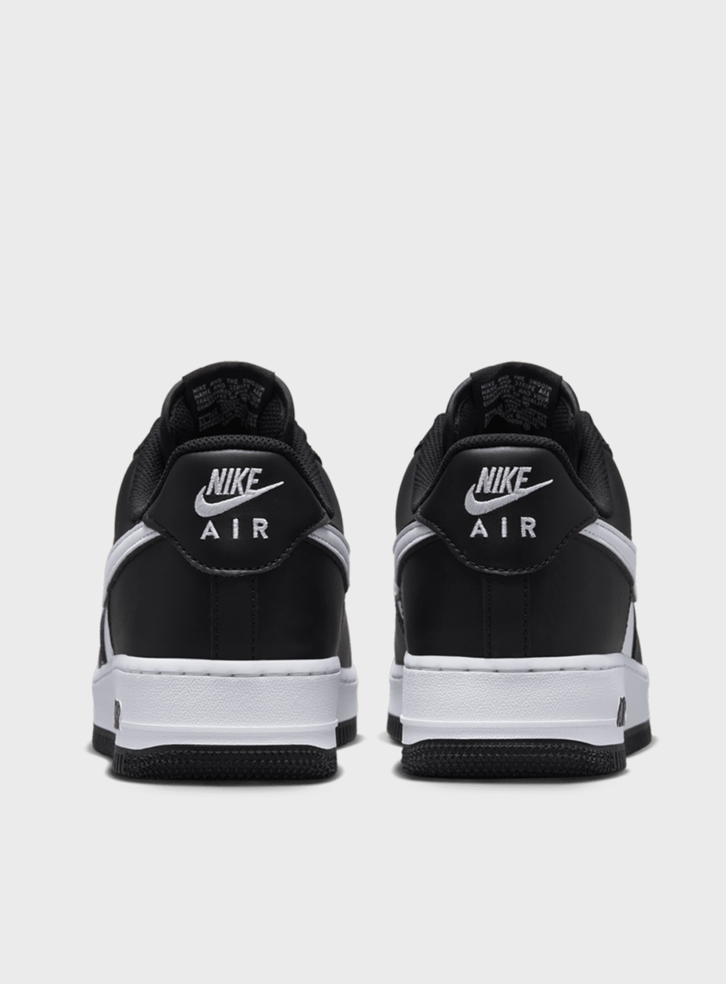 Nike, Air Force 1 '07, black, Image 5 of 8