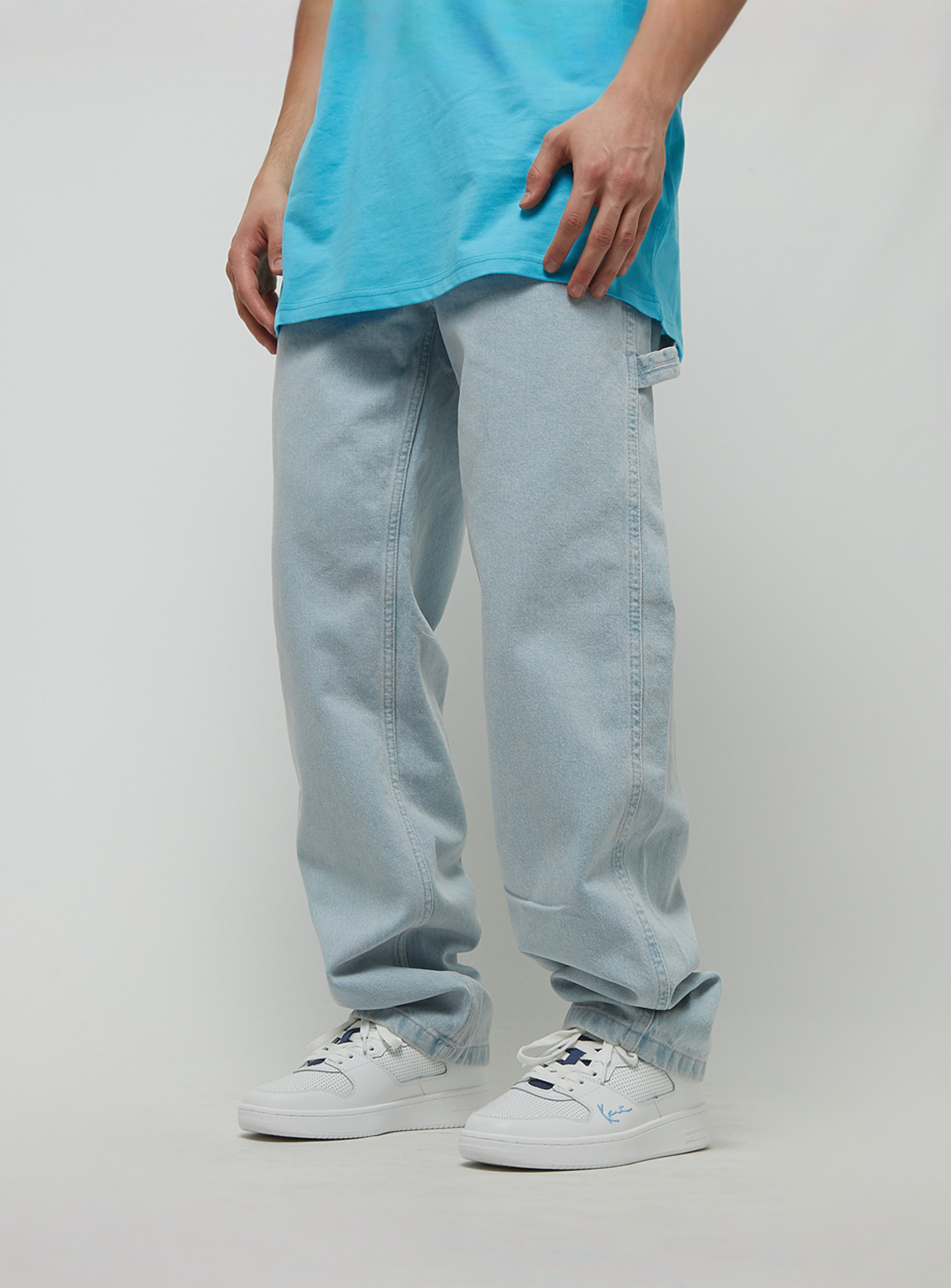 Karl Kani, Retro Baggy Workwear Denim, blue, Image 1 of 5