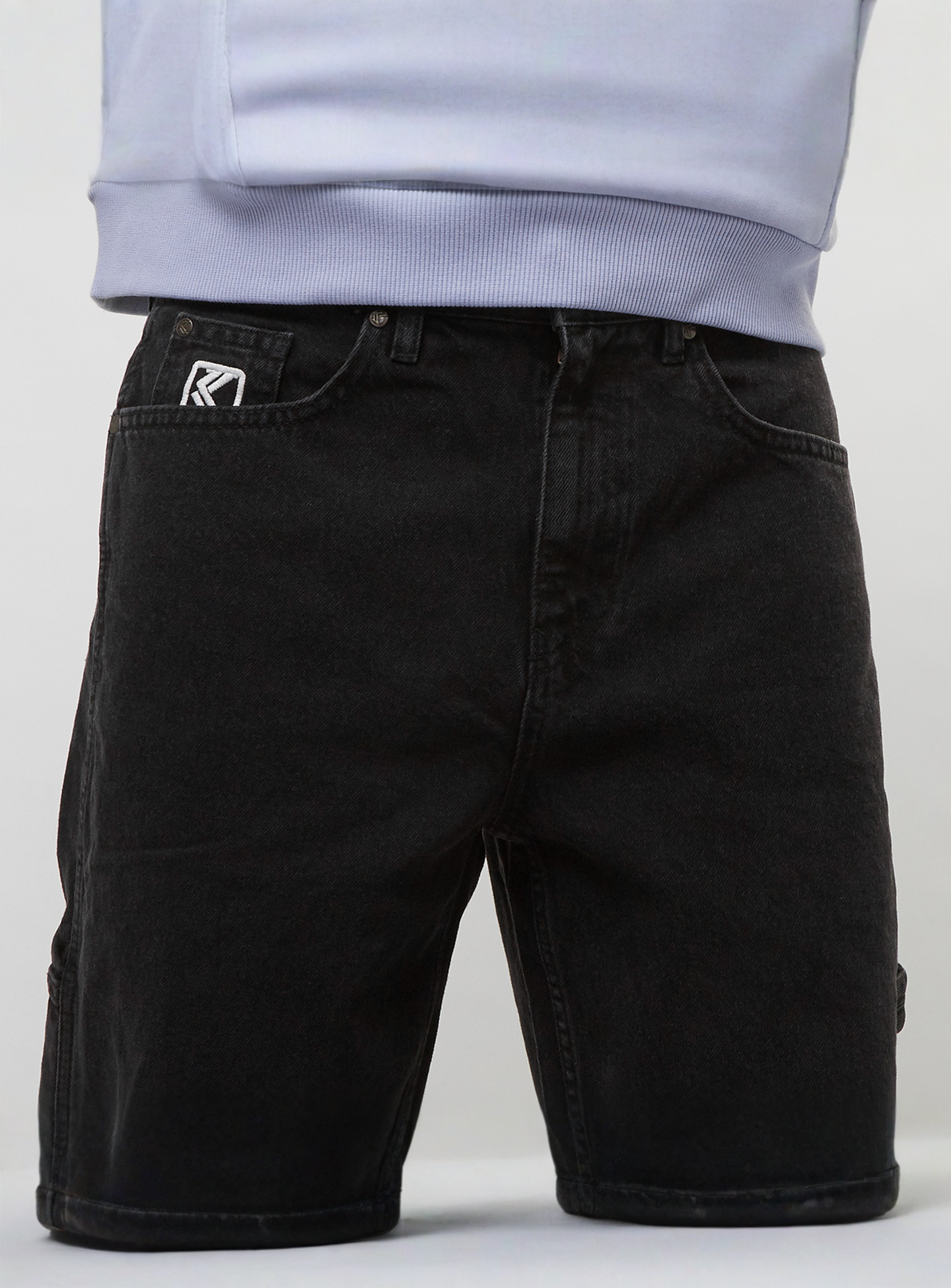 Karl Kani, Retro Baggy Workwear Denim, black, Image 3 of 7